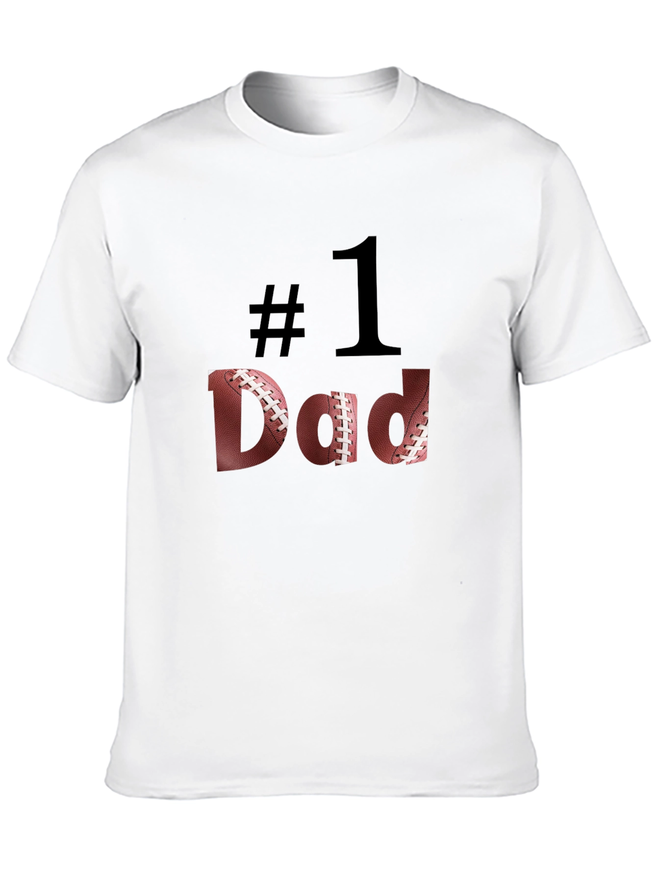 Football #1 Dad T-Shirt