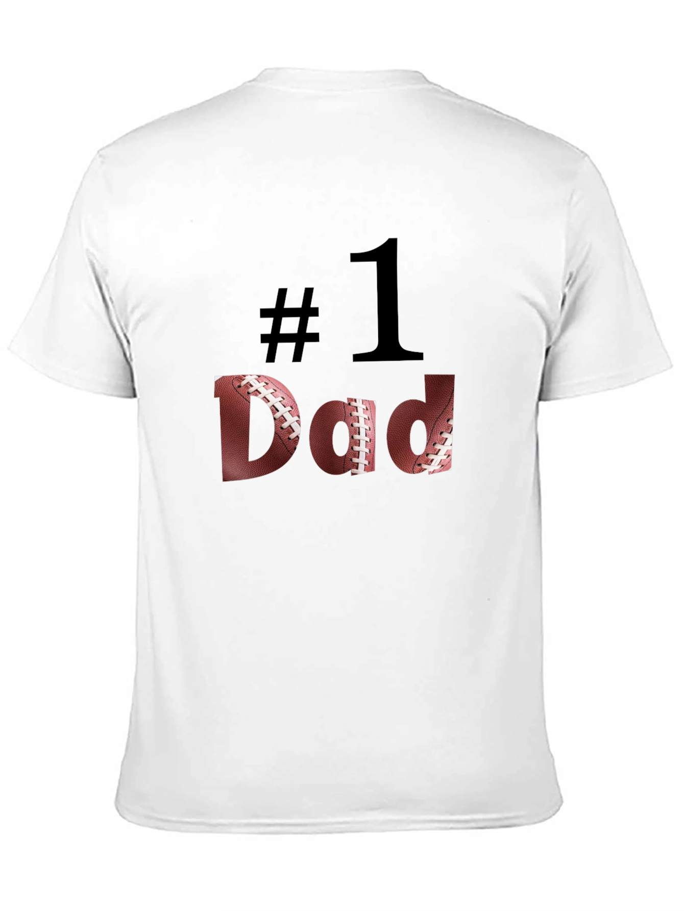 Football #1 Dad T-Shirt