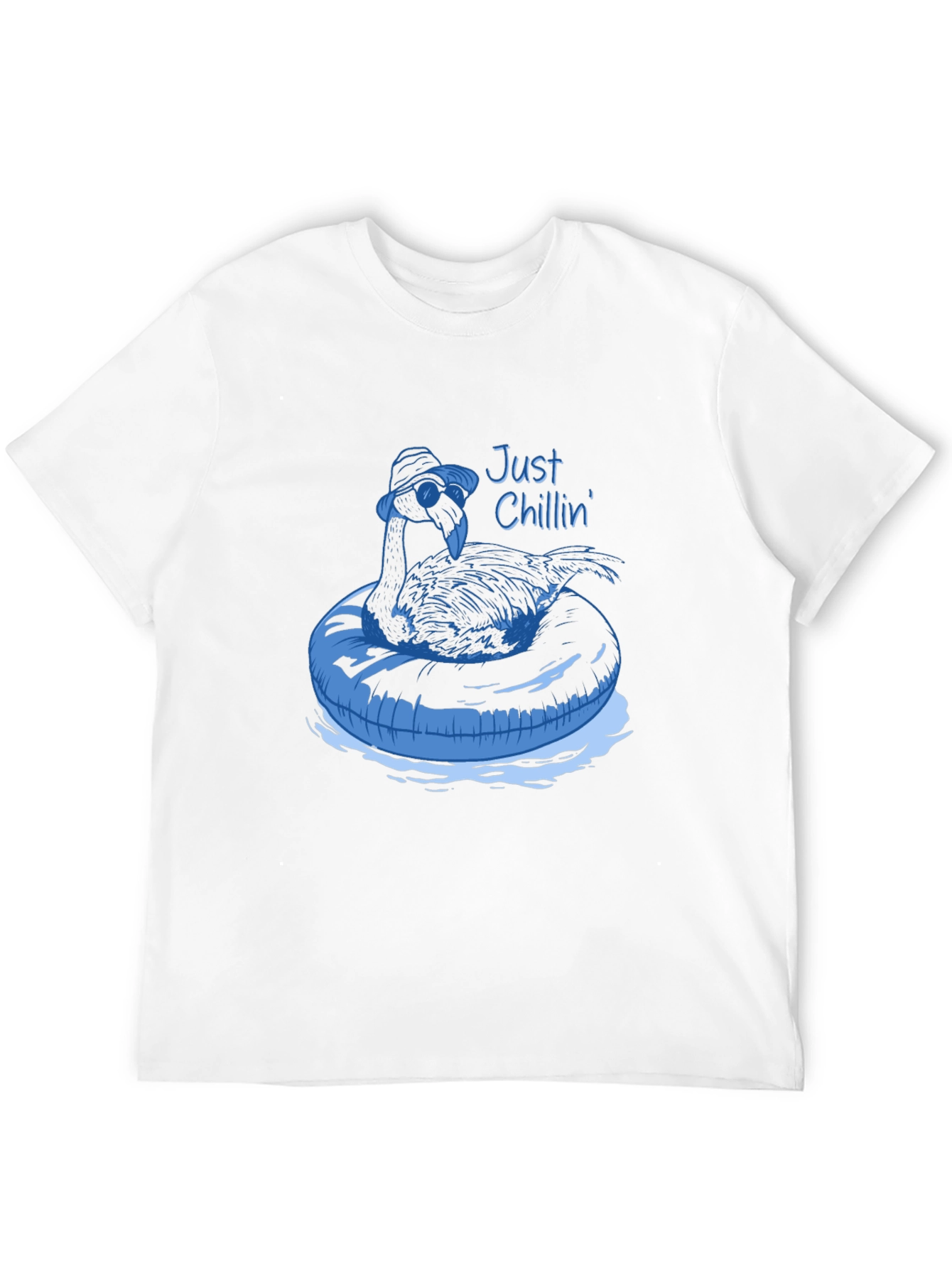 Just Chillin Flamingo T-Shirt