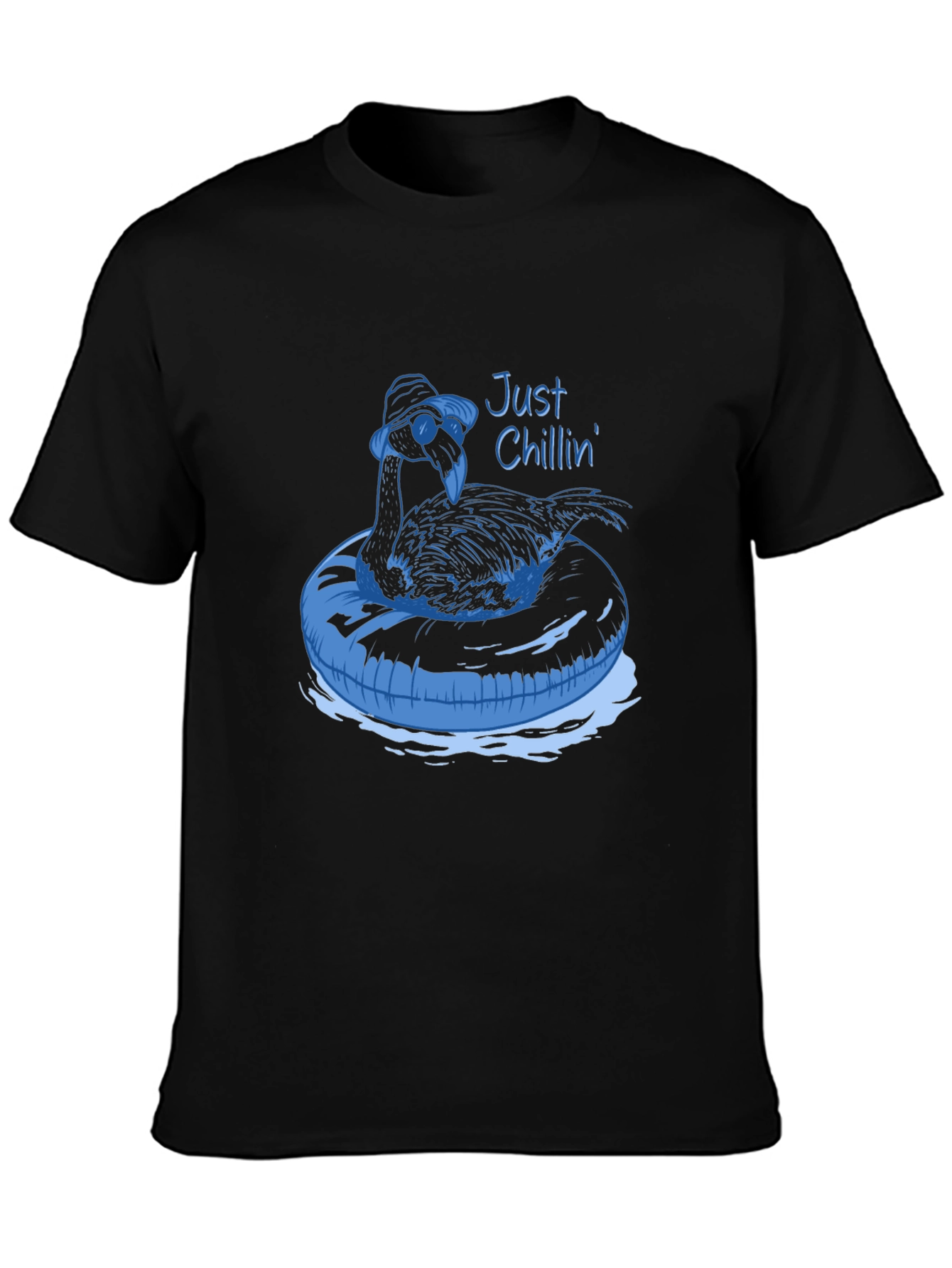 Just Chillin Flamingo T-Shirt
