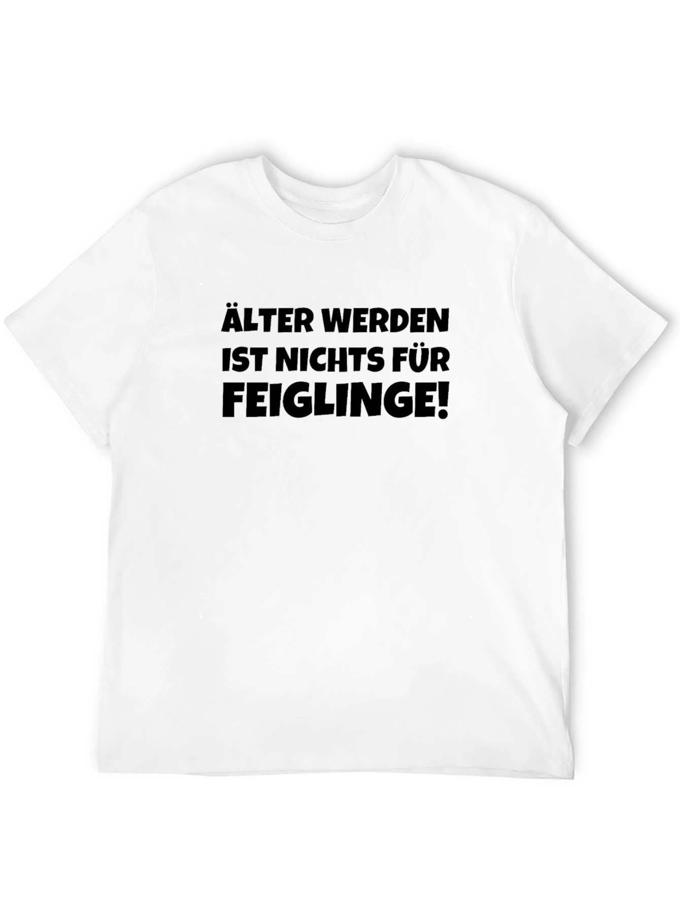 Aging Is Not For Cowards Black T-Shirt