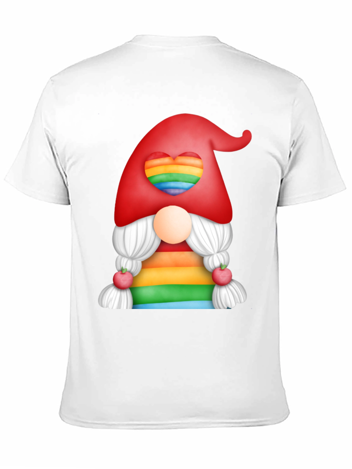 Rainbow Gnome Graphic Tee - Pride Love