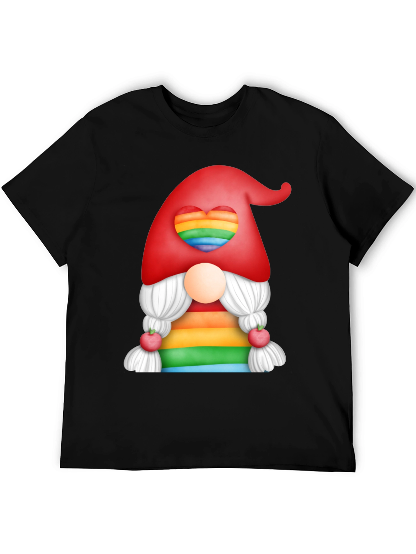 Rainbow Gnome Graphic Tee - Pride Love