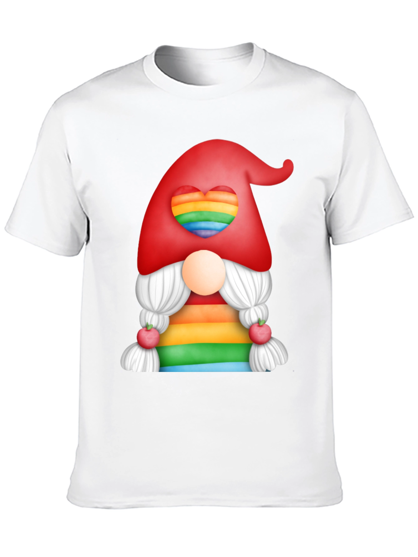 Rainbow Gnome Graphic Tee - Pride Love