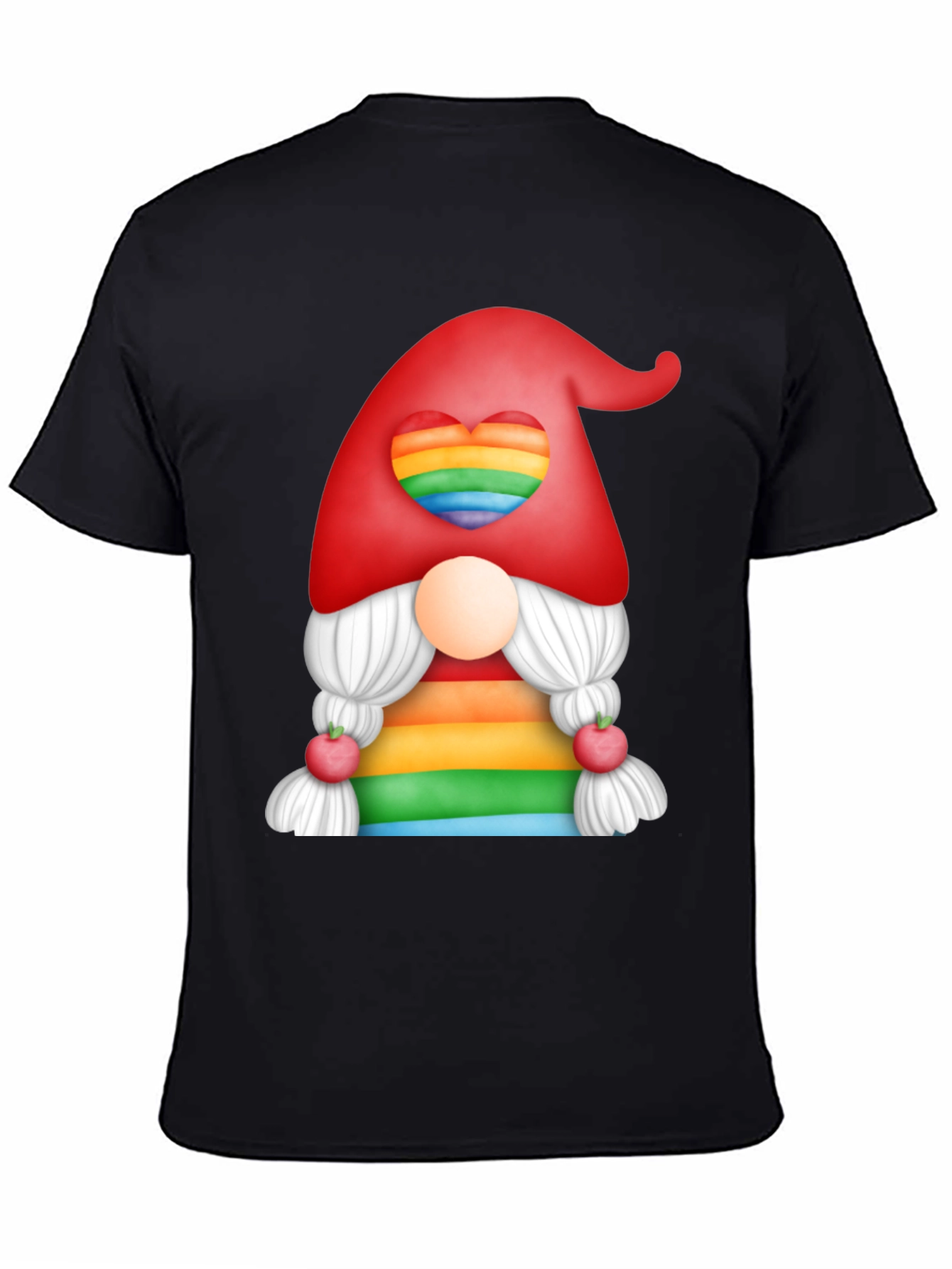 Rainbow Gnome Graphic Tee - Pride Love