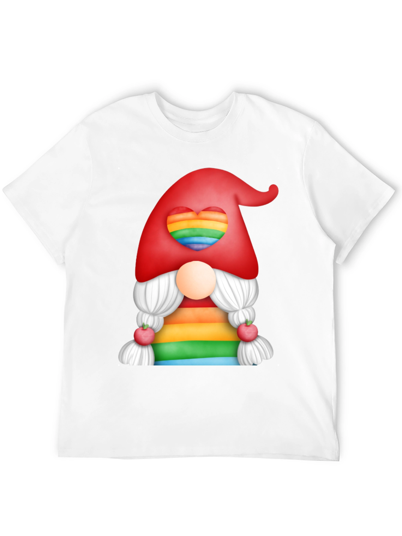 Rainbow Gnome Graphic Tee - Pride Love