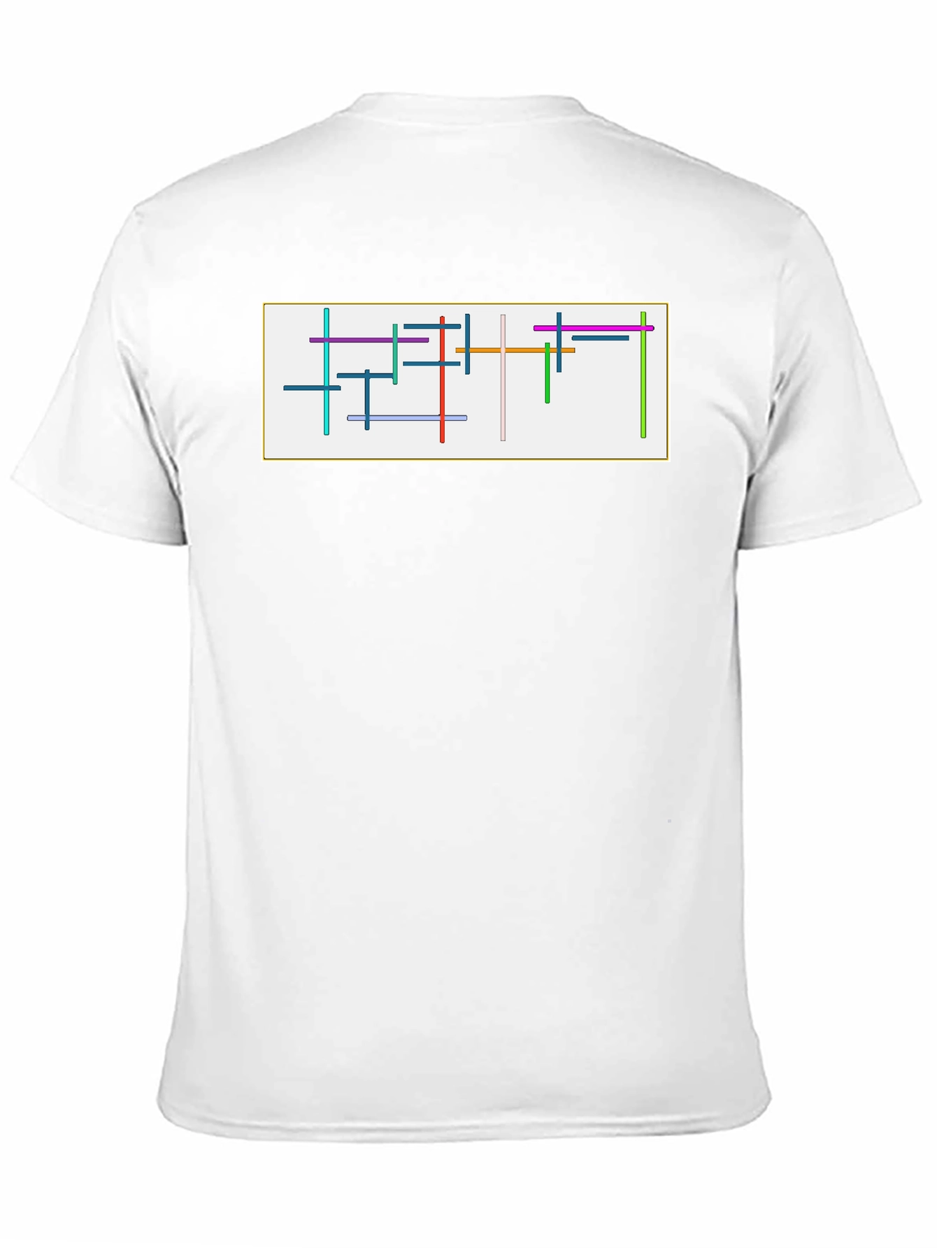 Abstract Graphic Tee - Modern Art T-Shirt