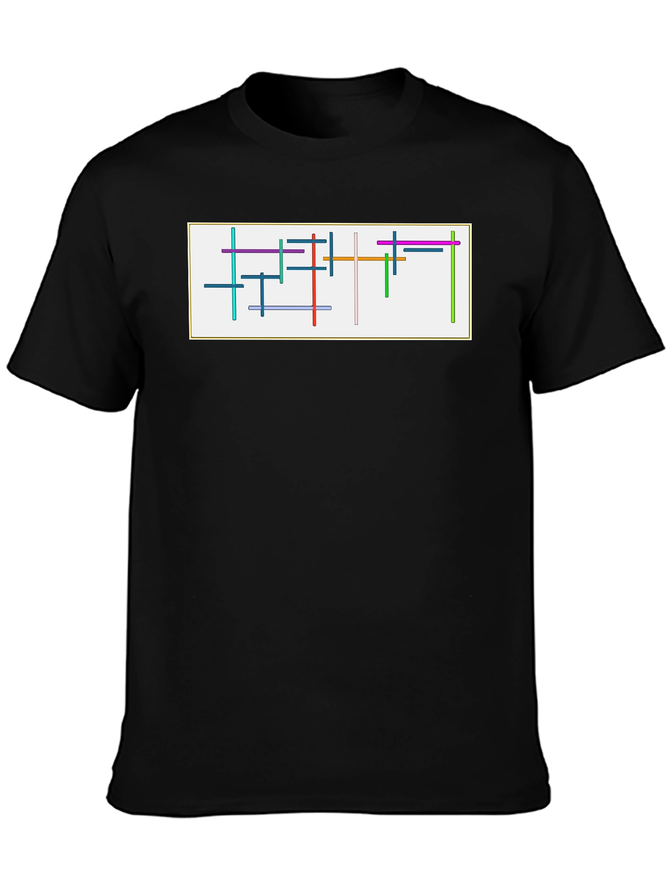 Abstract Graphic Tee - Modern Art T-Shirt