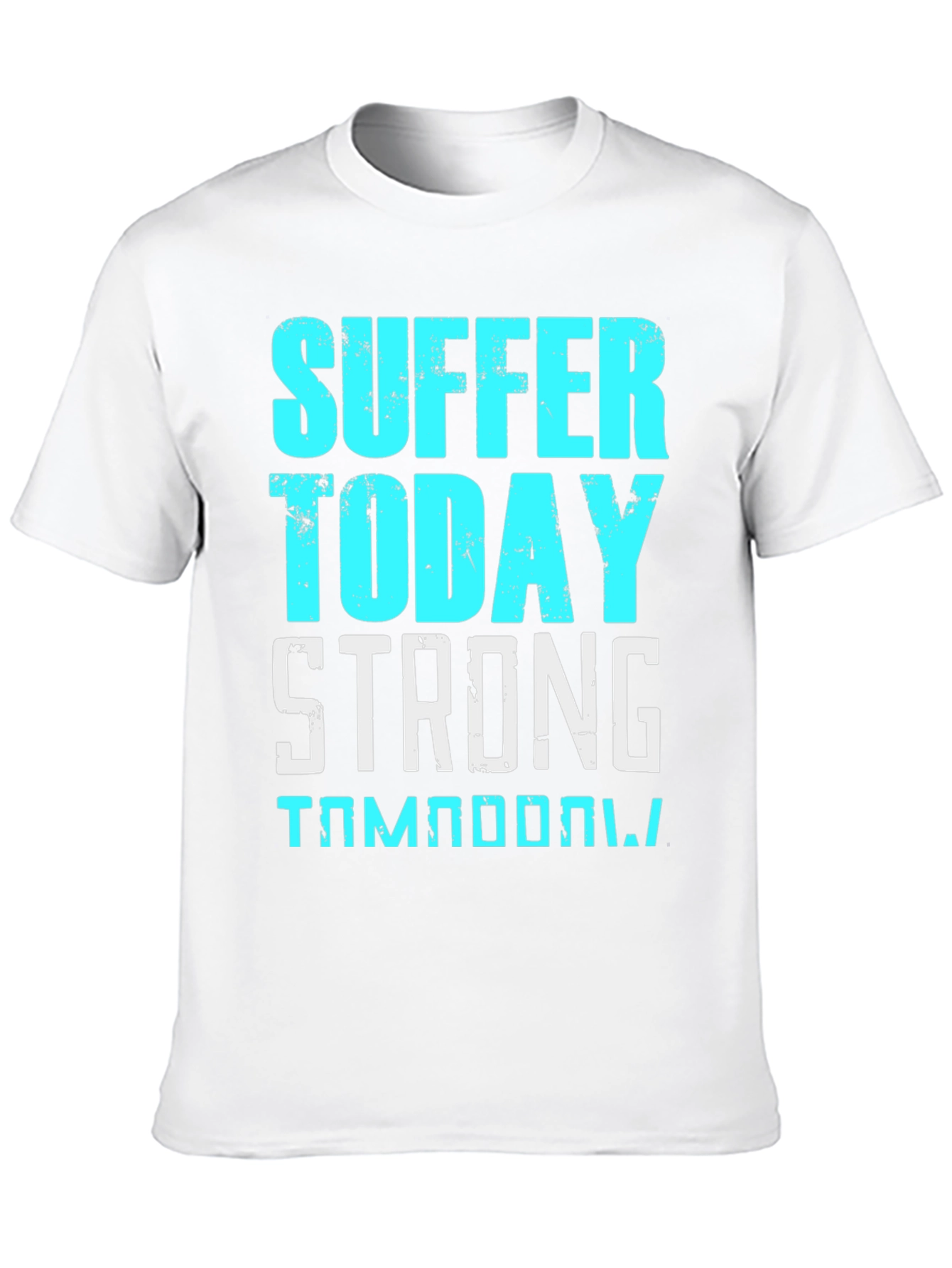Suffer Today Strong T-Shirt Black Cotton