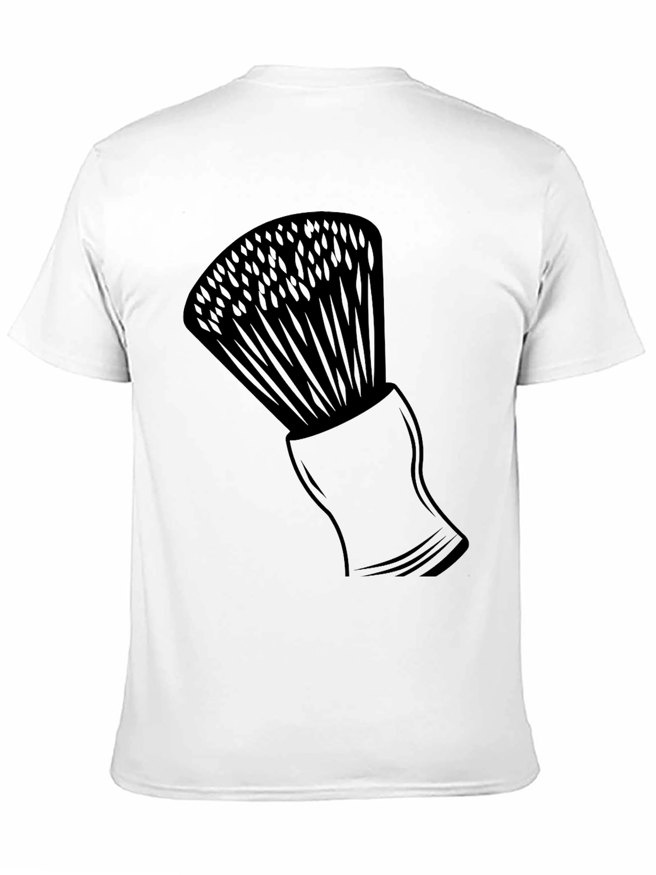 Mens Graphic T-Shirt - Shaving Brush