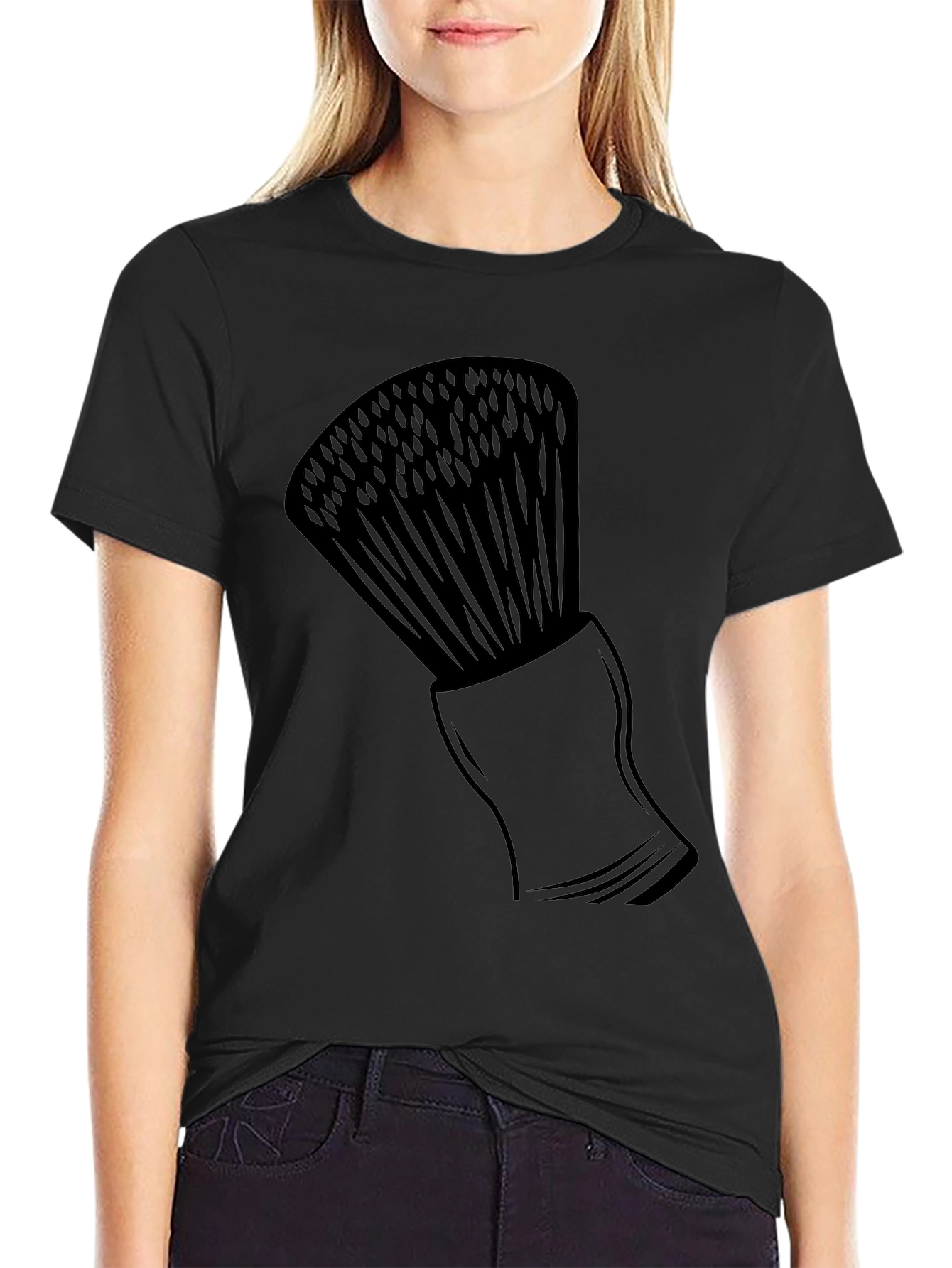 Mens Graphic T-Shirt - Shaving Brush