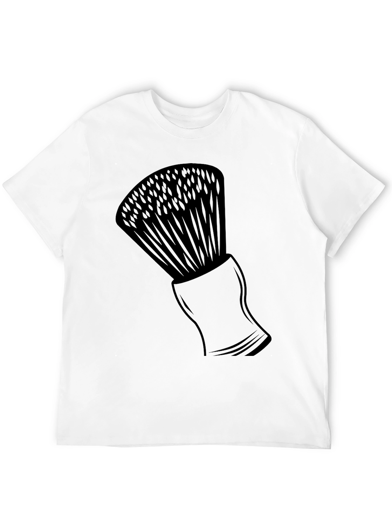Mens Graphic T-Shirt - Shaving Brush