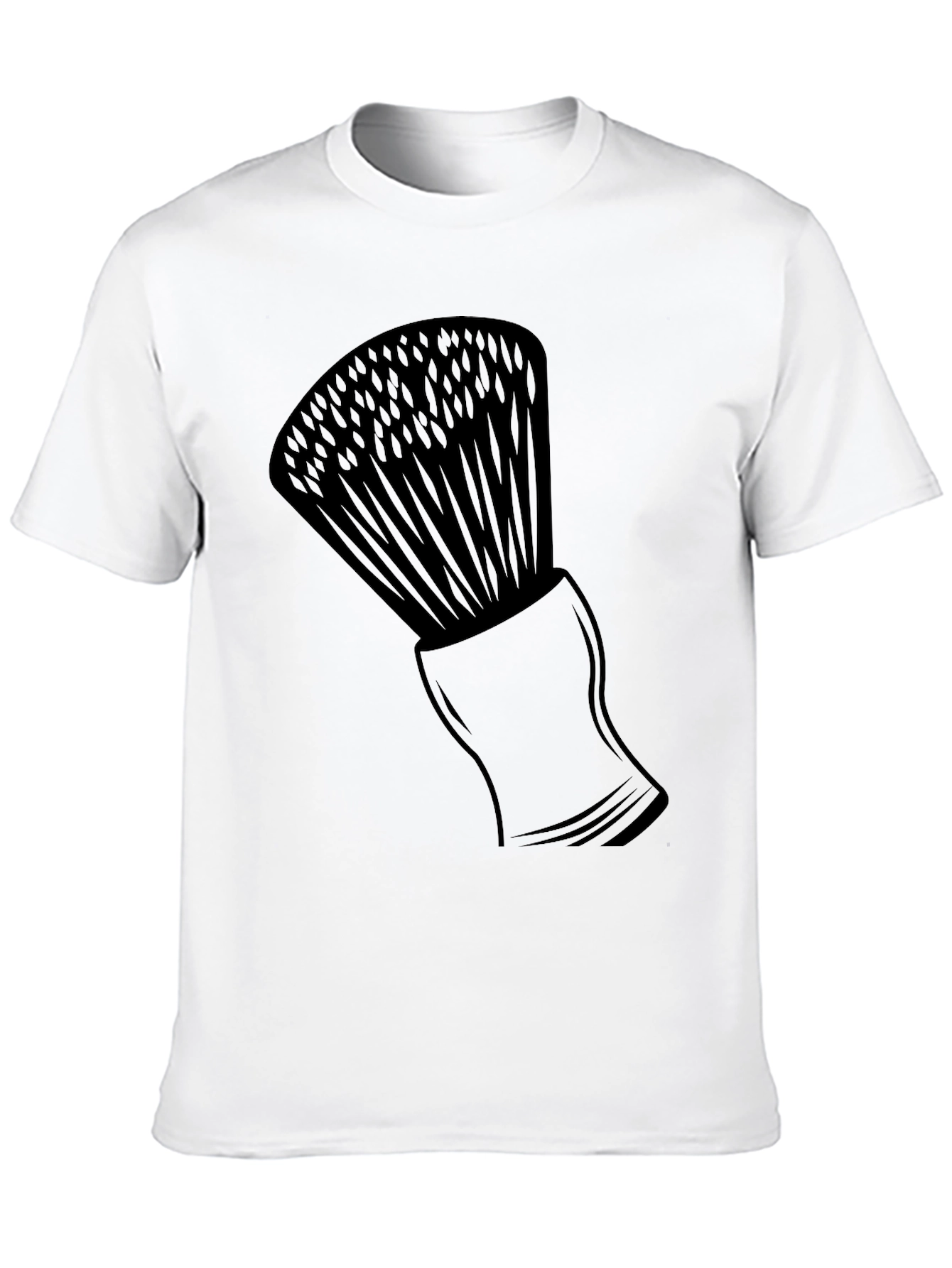 Mens Graphic T-Shirt - Shaving Brush