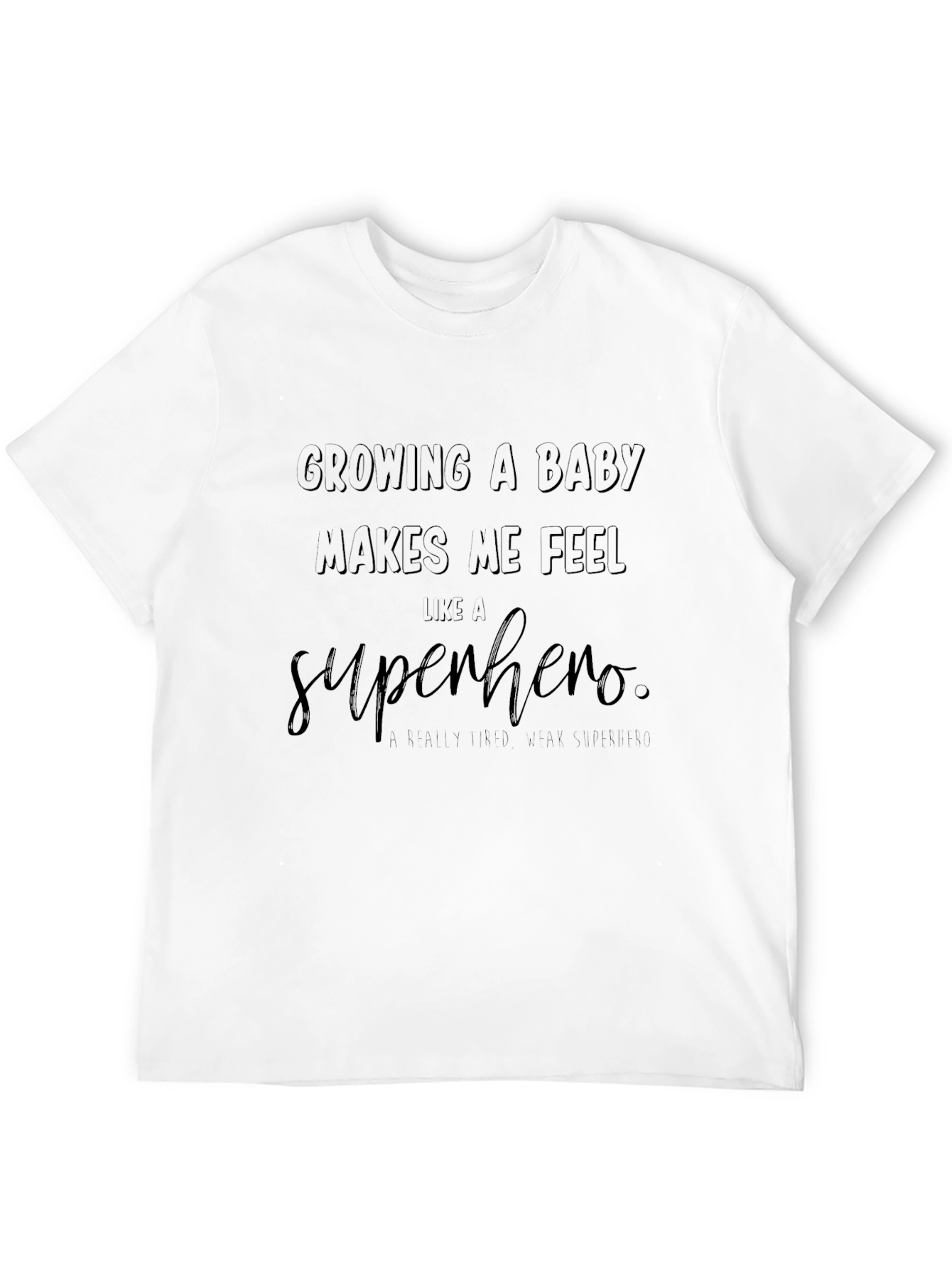 Growing a Baby Superhero Graphic Tee