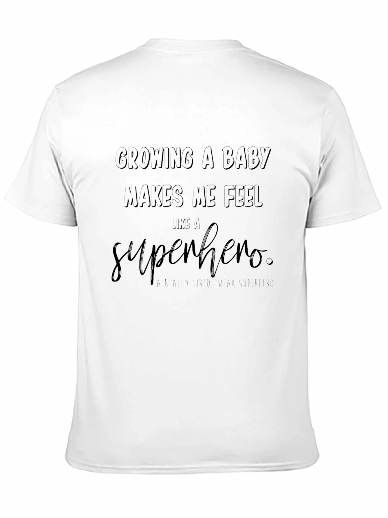 Growing a Baby Superhero Graphic Tee