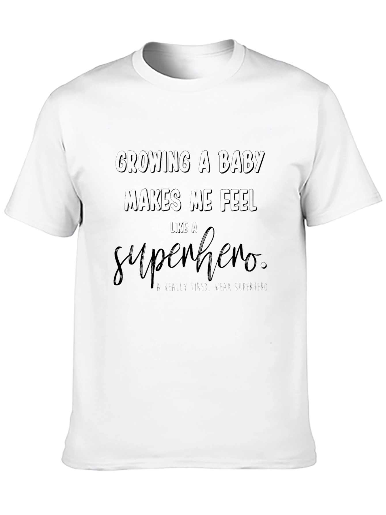 Growing a Baby Superhero Graphic Tee