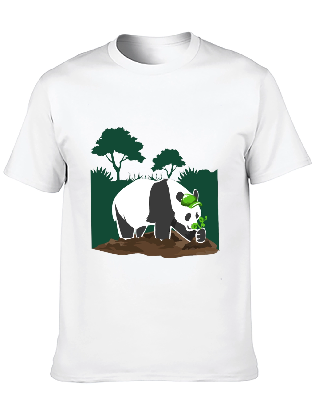 Panda Planting T-Shirt