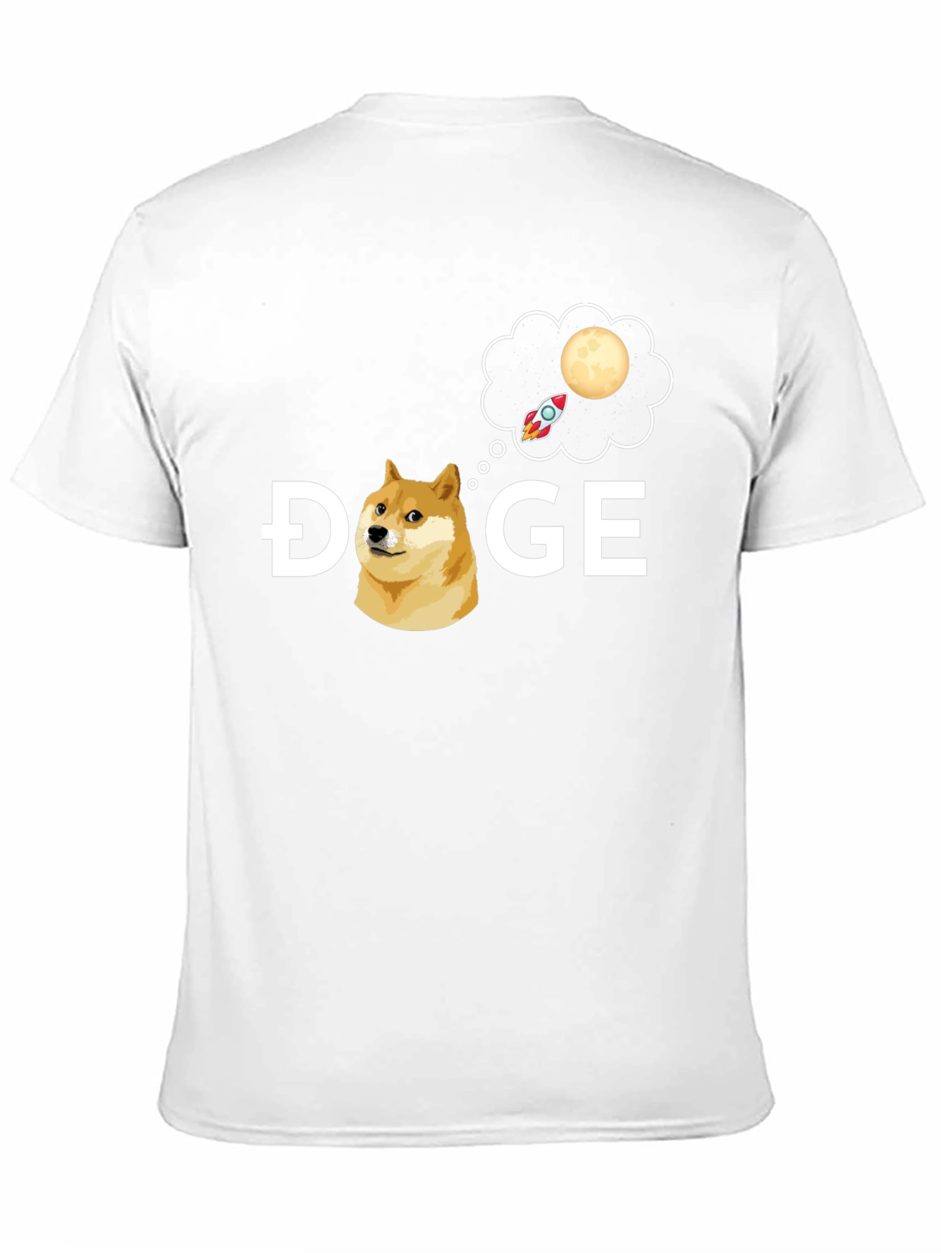 Doge to the Moon T-Shirt - Crypto Meme Tee