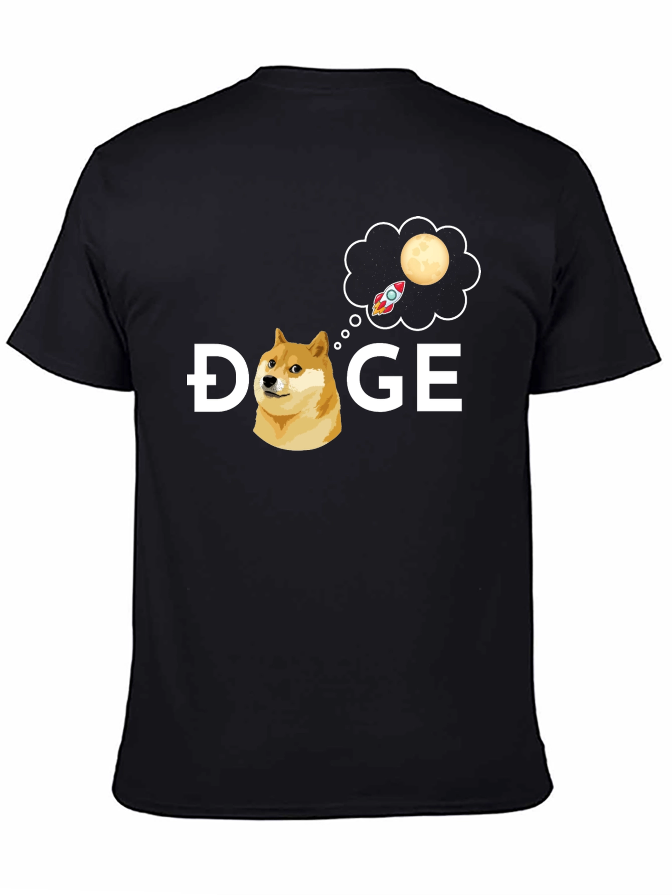 Doge to the Moon T-Shirt - Crypto Meme Tee
