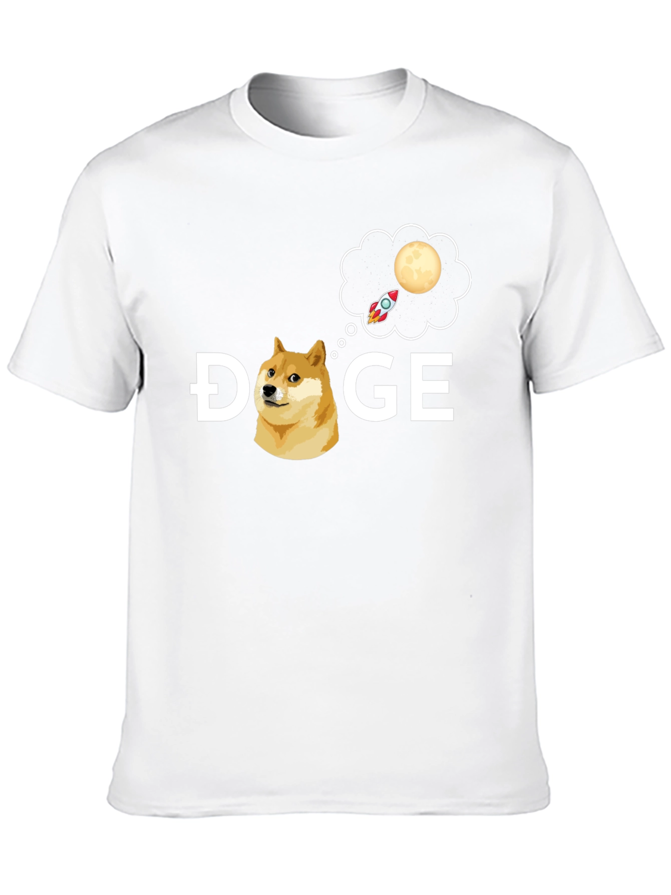 Doge to the Moon T-Shirt - Crypto Meme Tee