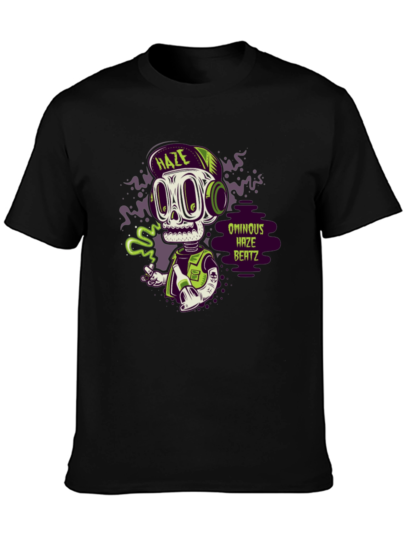 Ominous Haze Beatz Graphic T-Shirt