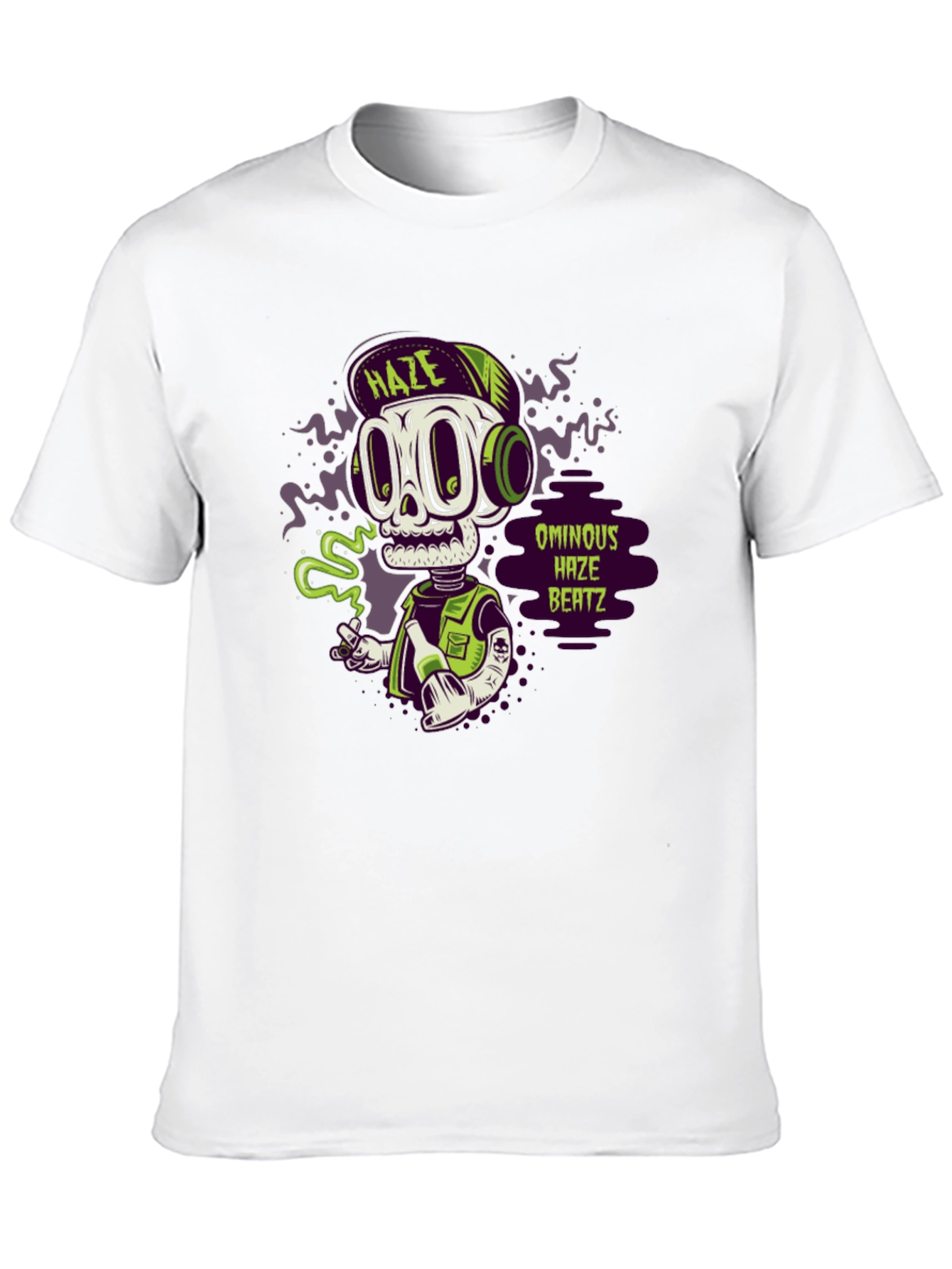 Ominous Haze Beatz Graphic T-Shirt
