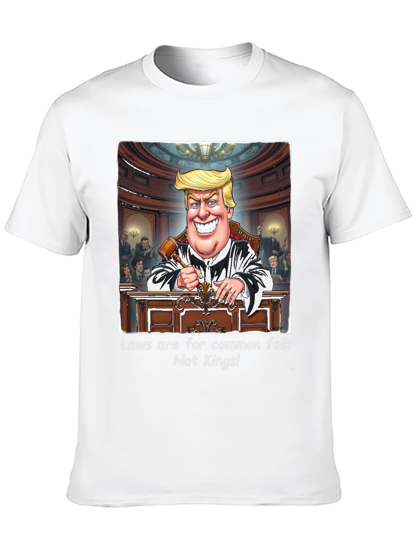 Trump Courtroom Graphic Tee