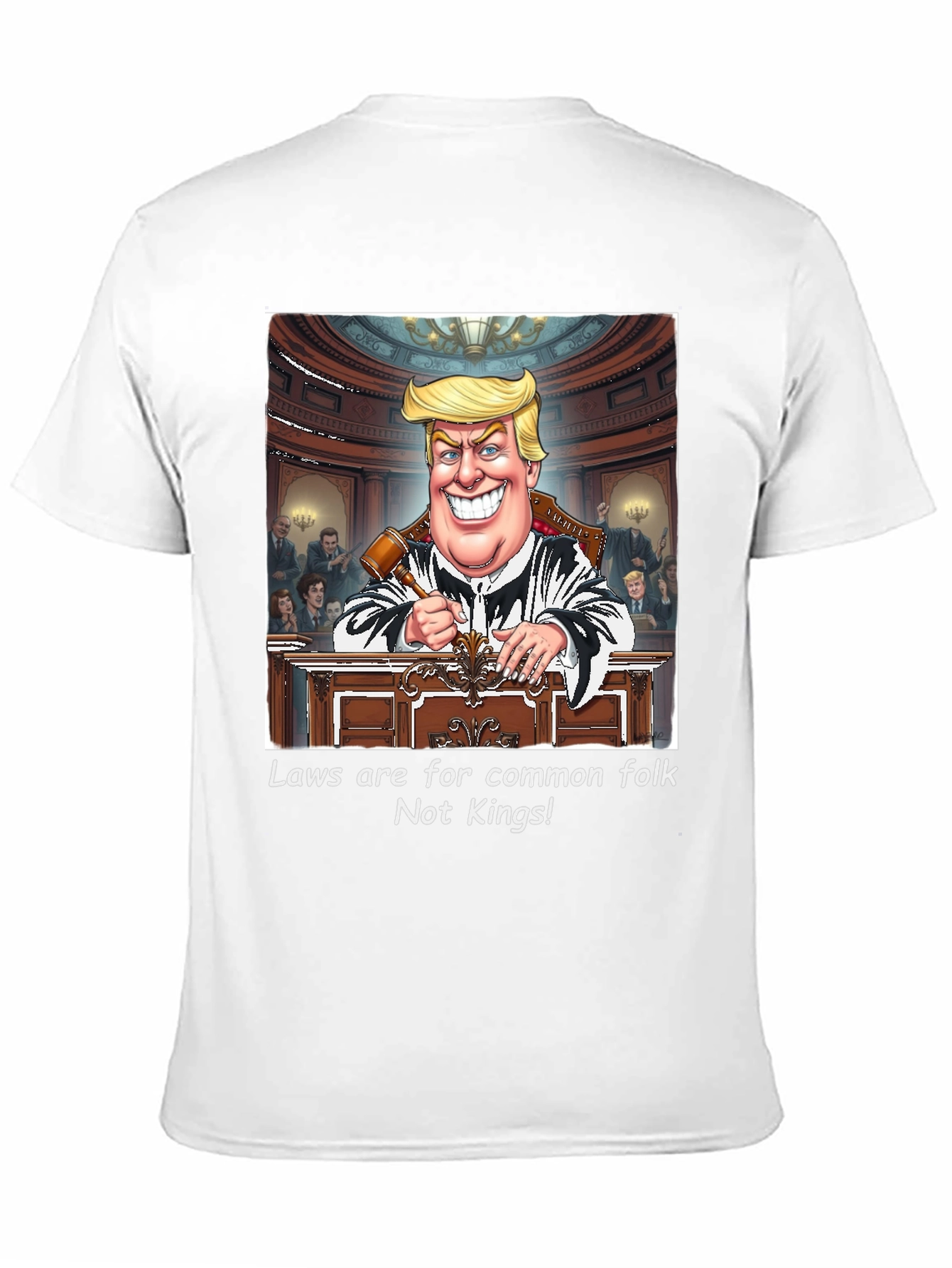 Trump Courtroom Graphic Tee