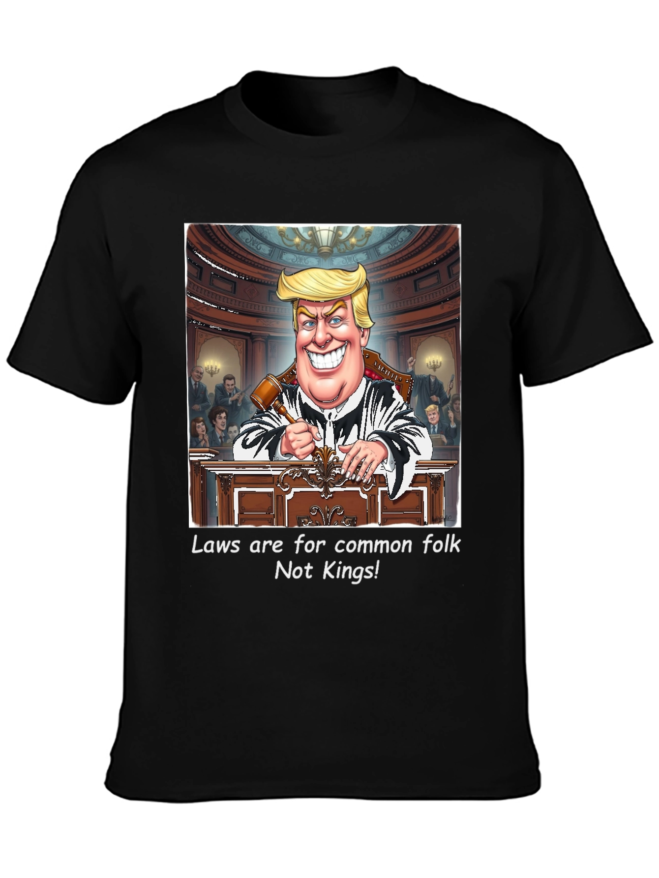 Trump Courtroom Graphic Tee