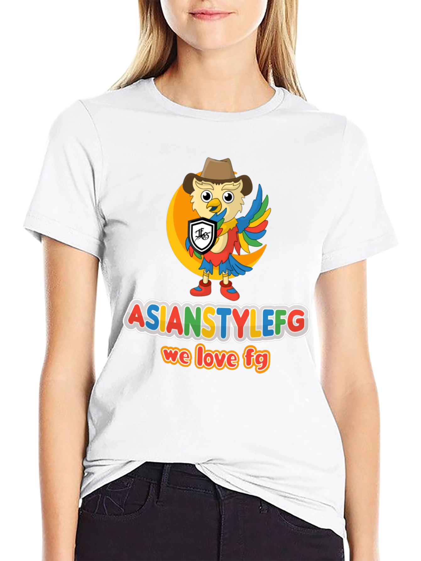 Fun Owl Cartoon T-Shirt - Asianstylefg Love FG!