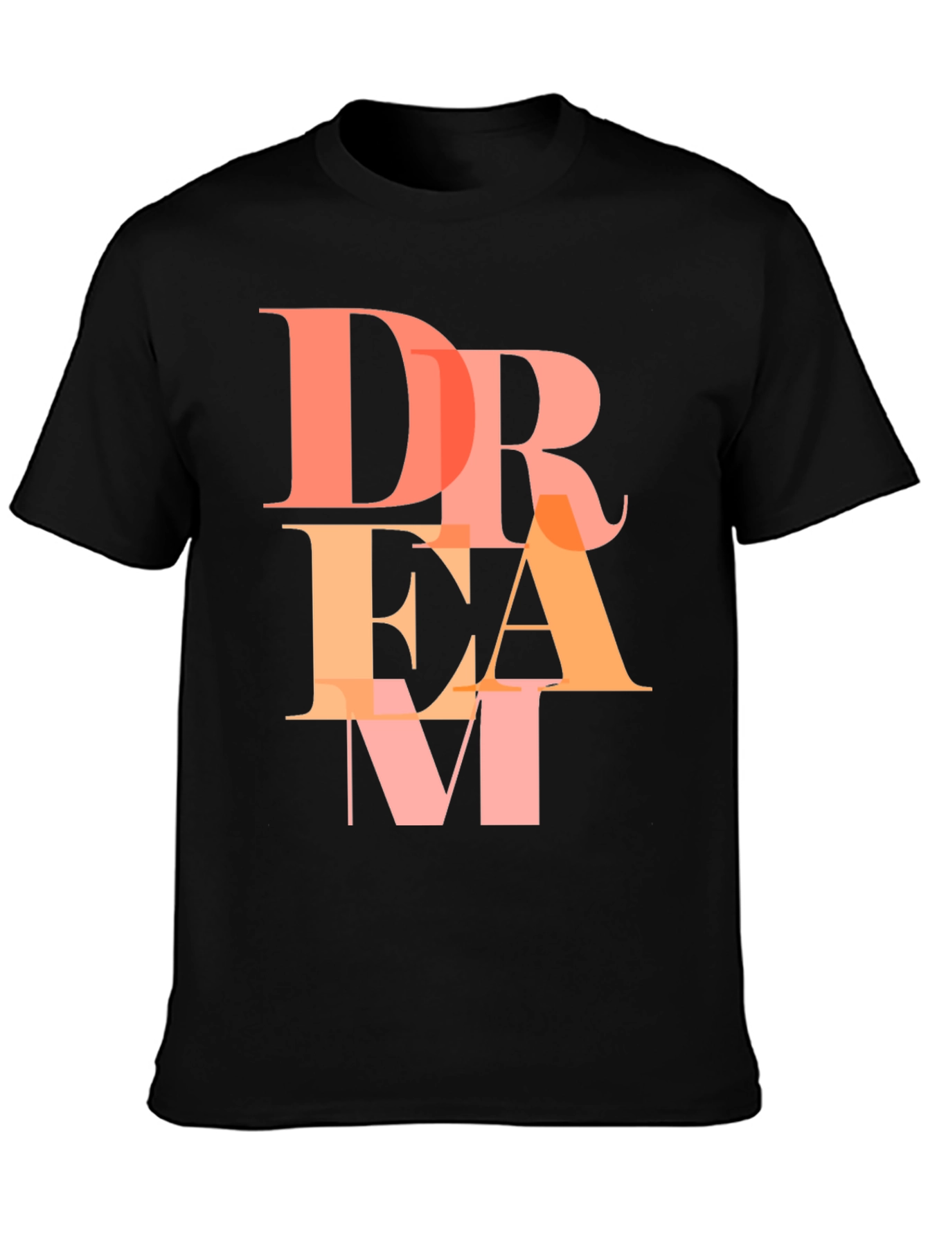 Dream Graphic Black T-Shirt
