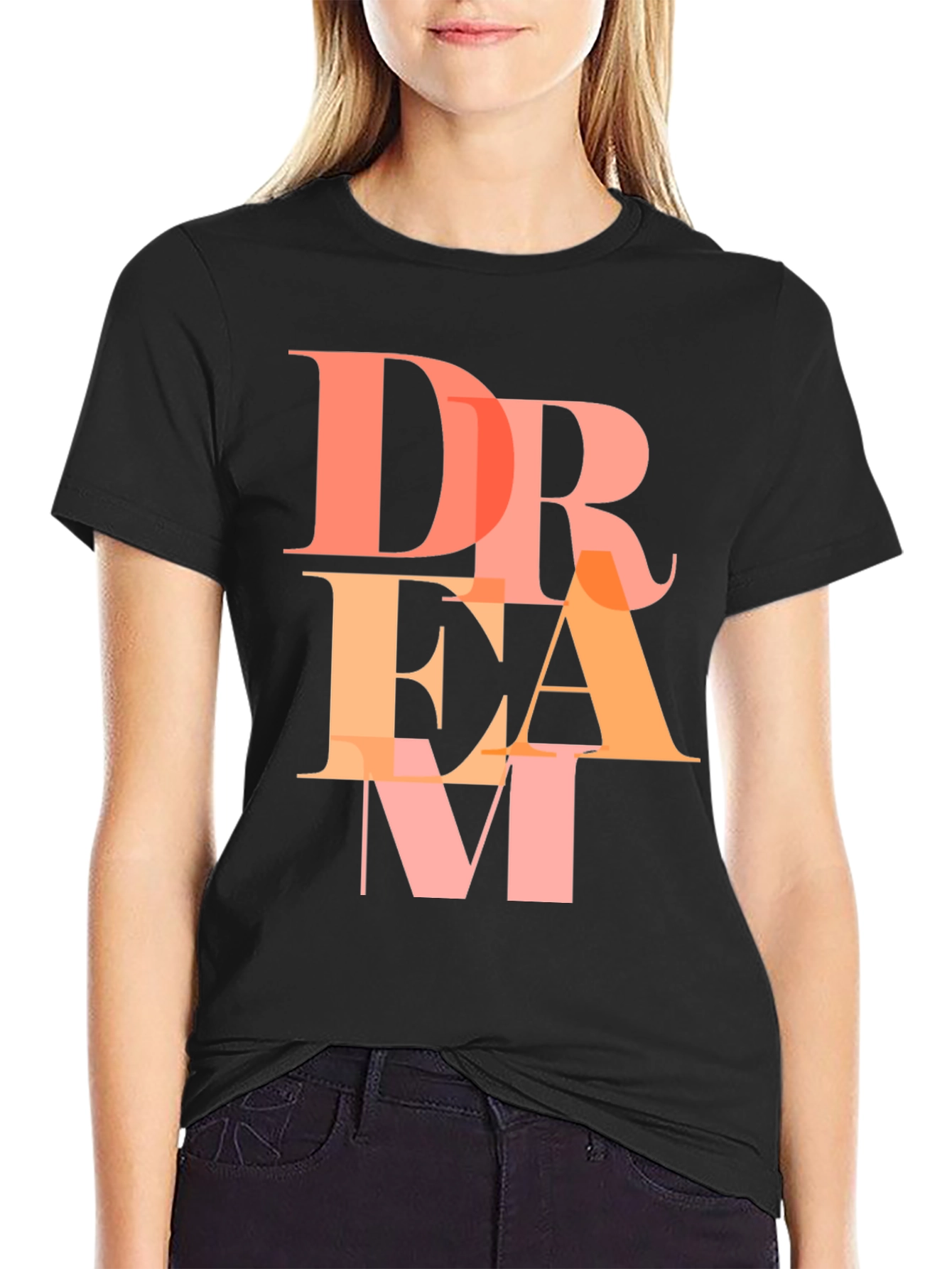 Dream Graphic Black T-Shirt