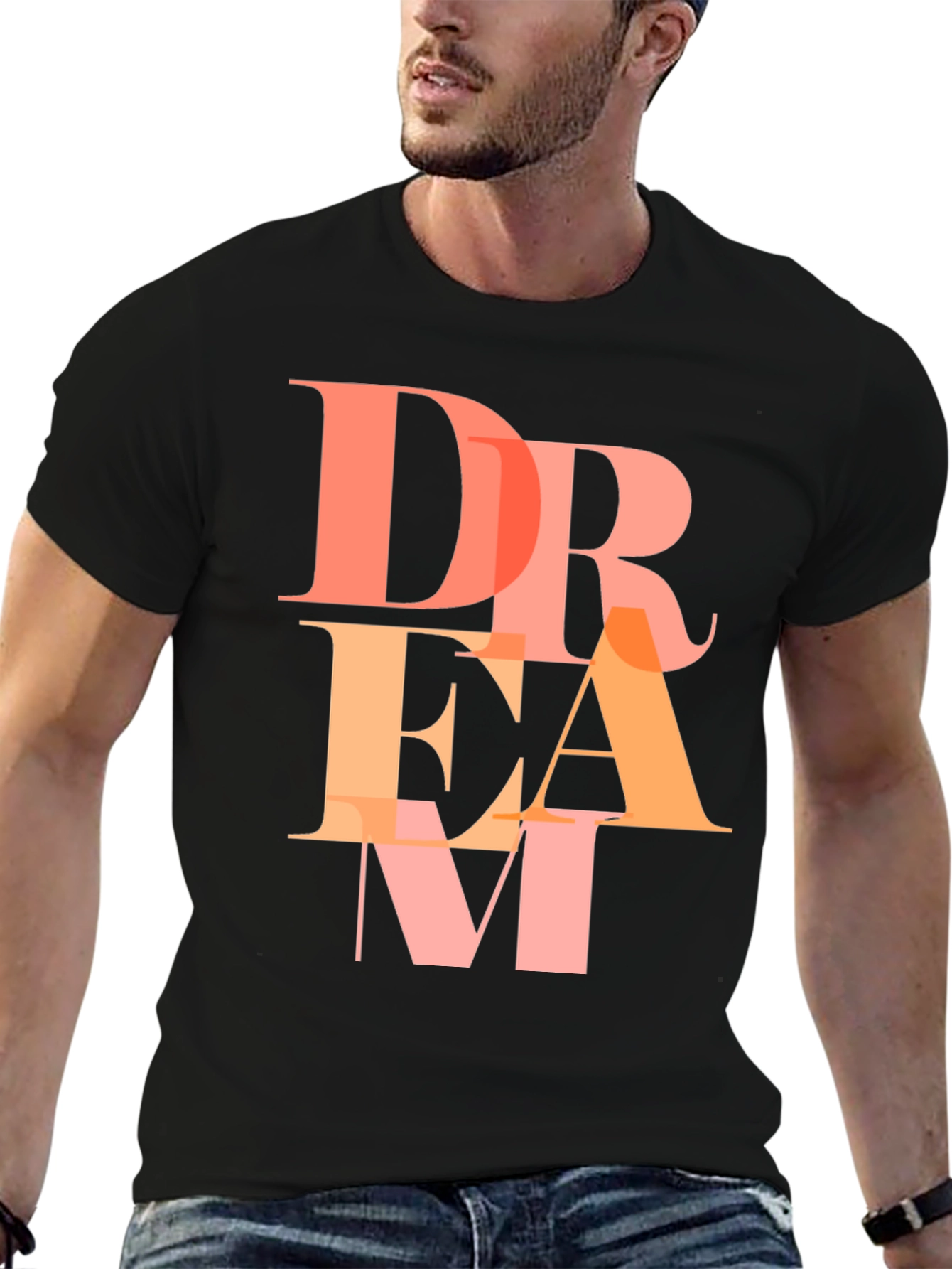 Dream Graphic Black T-Shirt