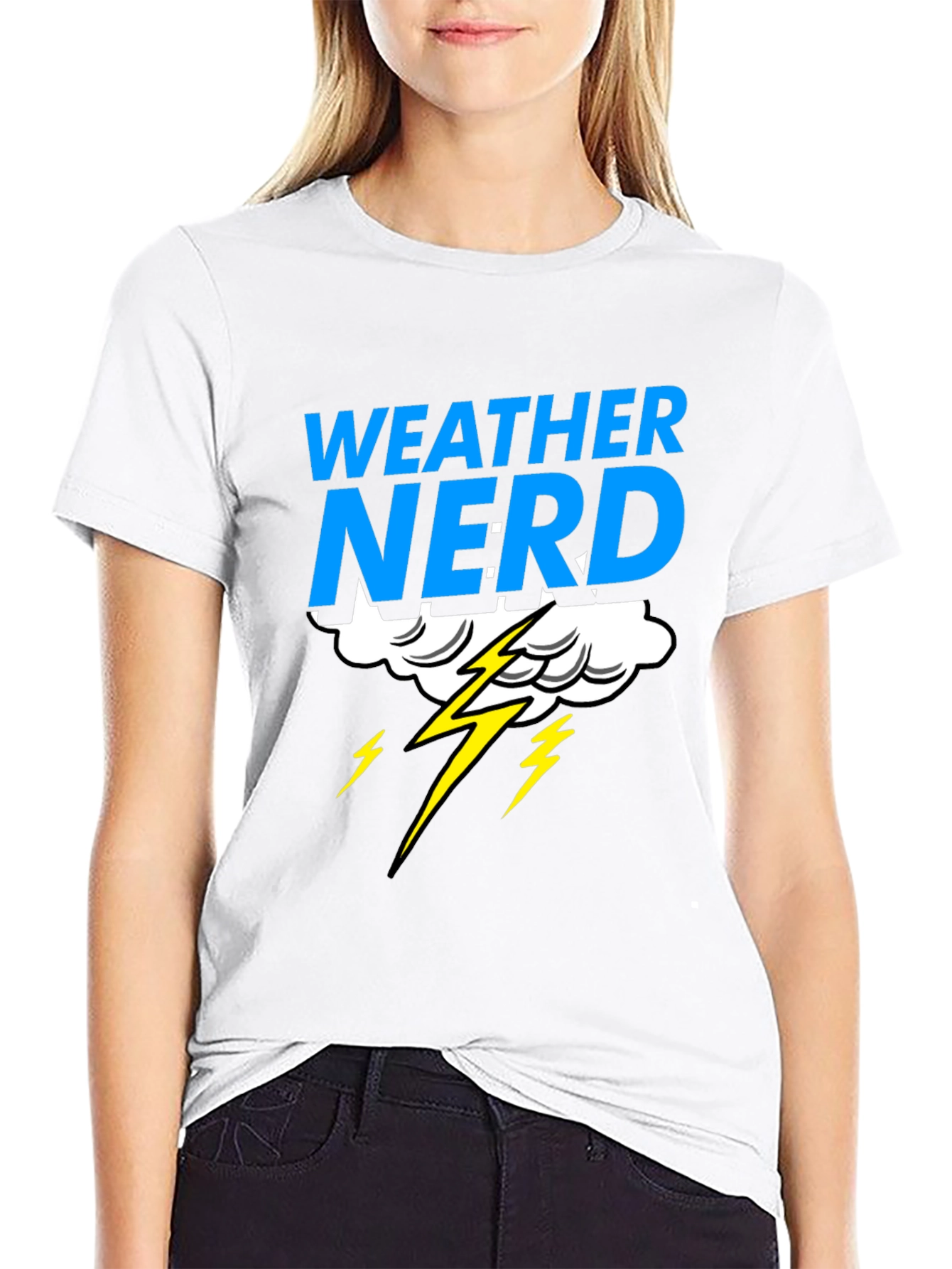 Weather Nerd T-Shirt - Black