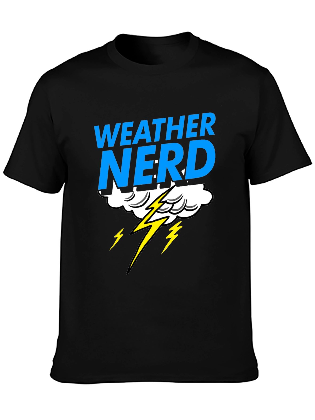 Weather Nerd T-Shirt - Black