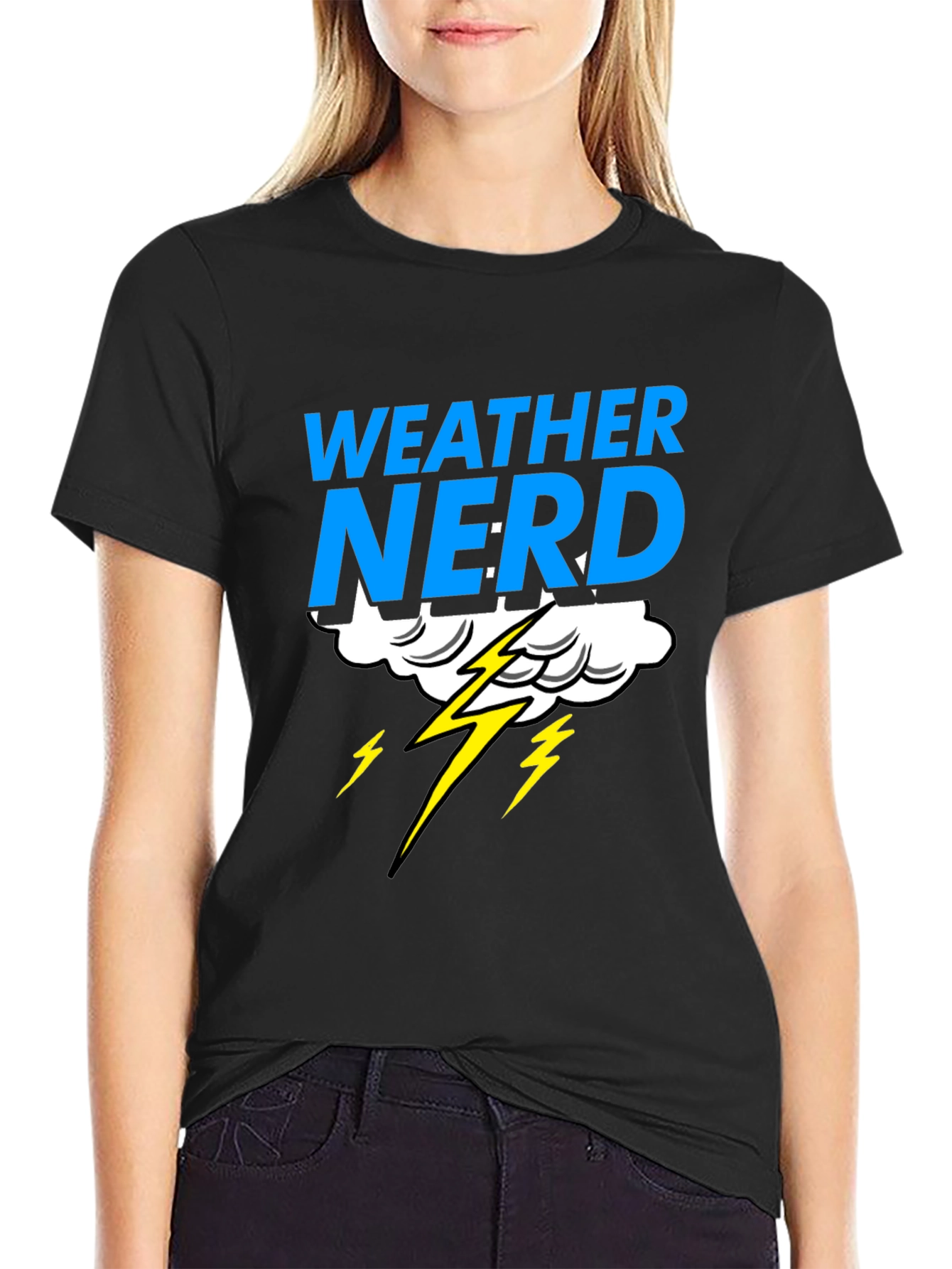 Weather Nerd T-Shirt - Black