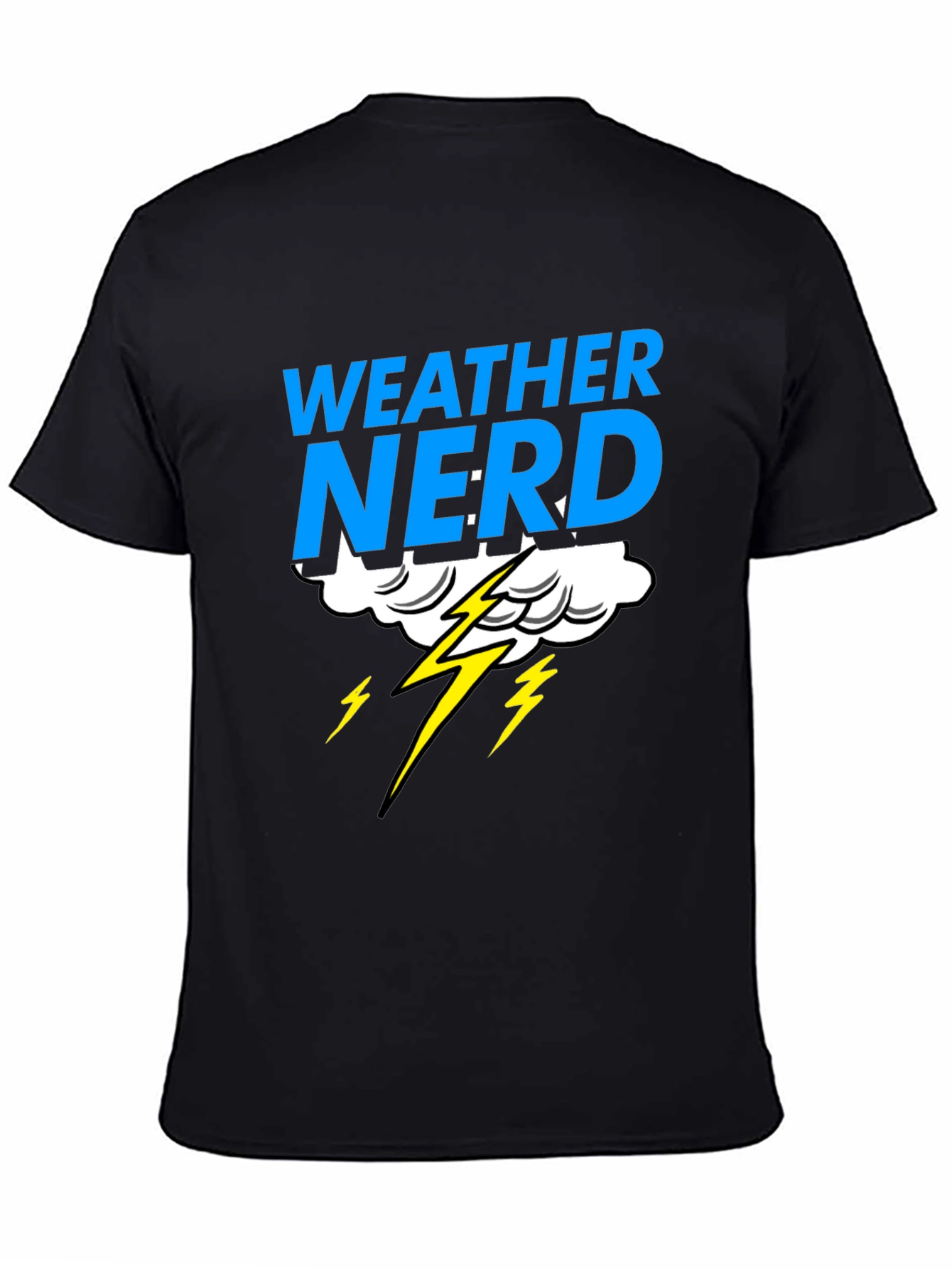 Weather Nerd T-Shirt - Black