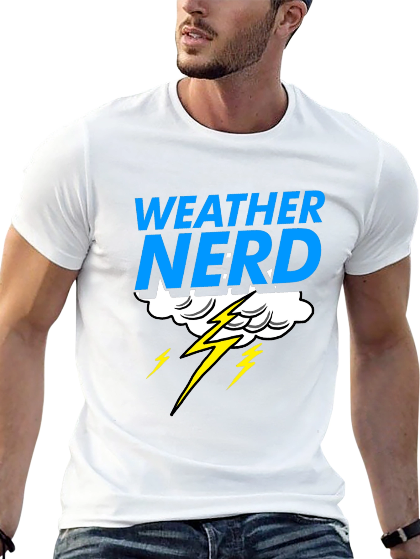 Weather Nerd T-Shirt - Black