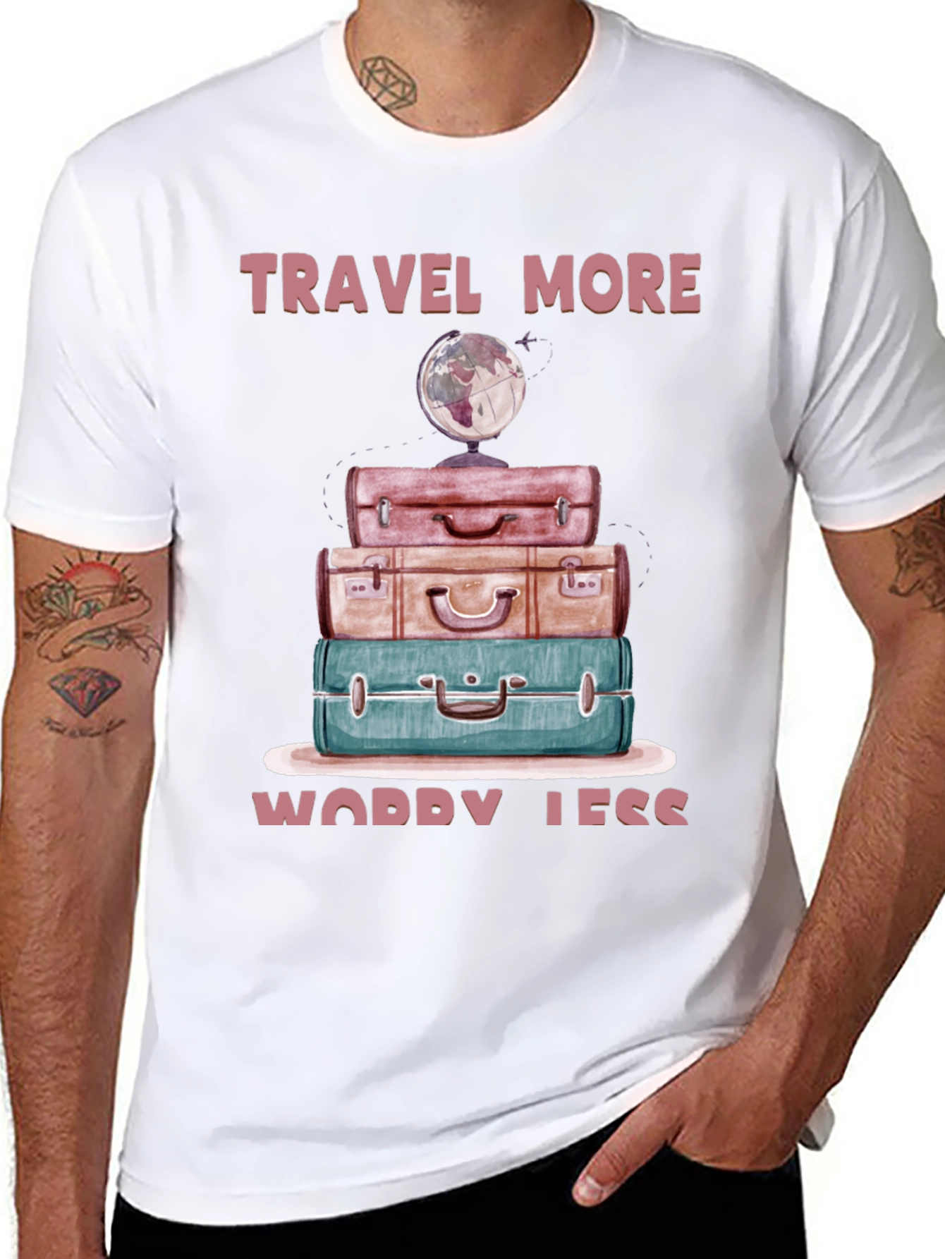 Travel More Worry Less T-Shirt