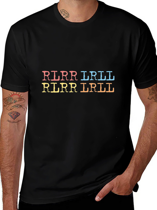 Drummer Rhythm Black T-Shirt
