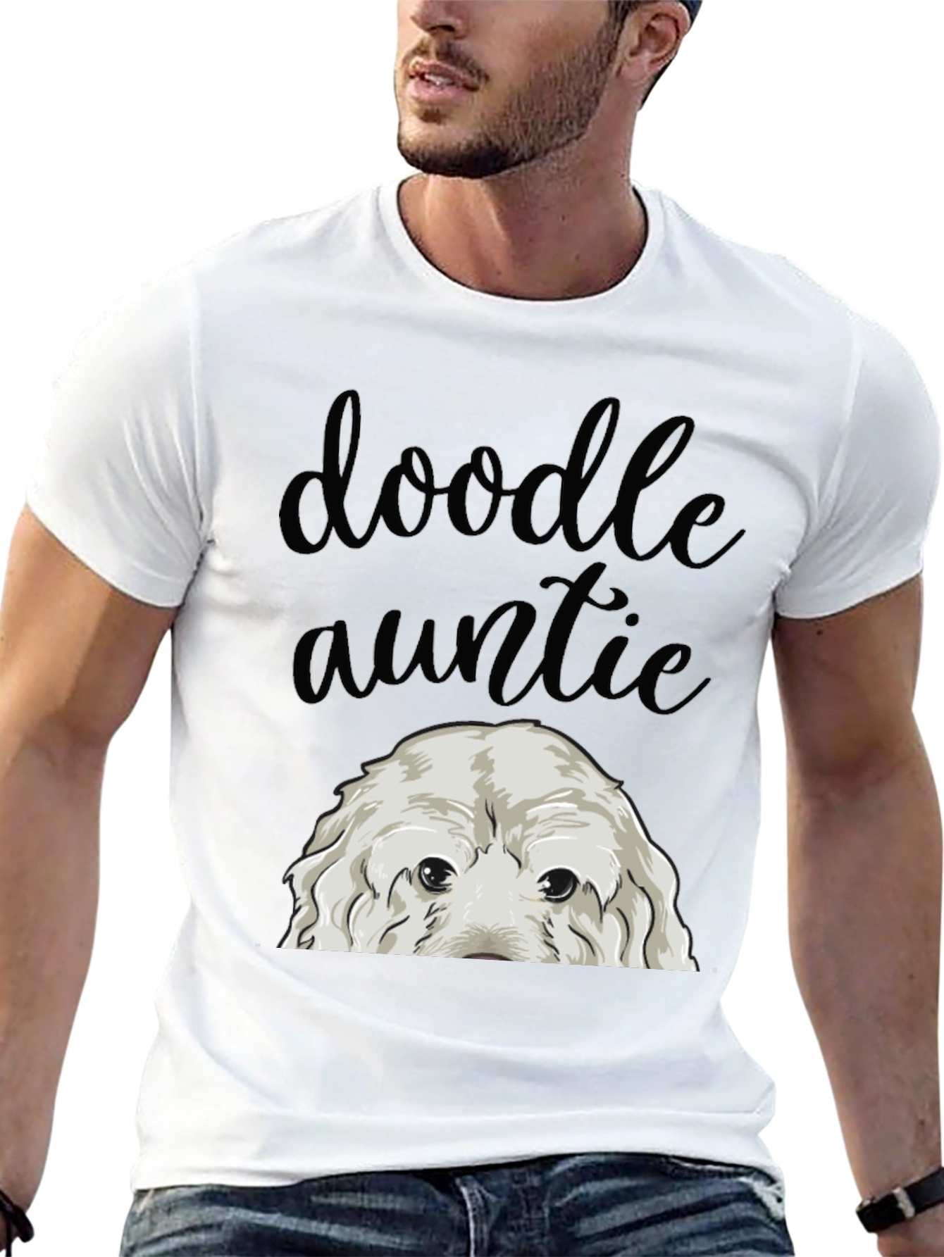 Doodle Auntie Dog Lover T-Shirt
