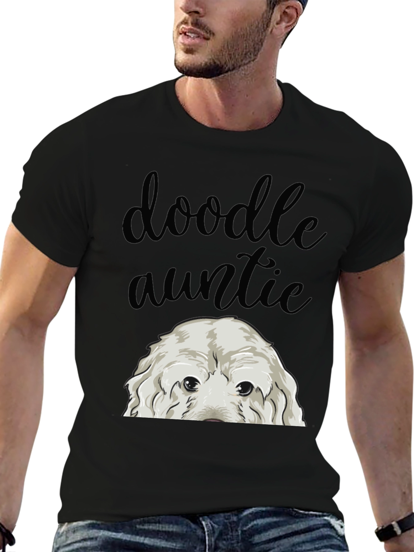 Doodle Auntie Dog Lover T-Shirt