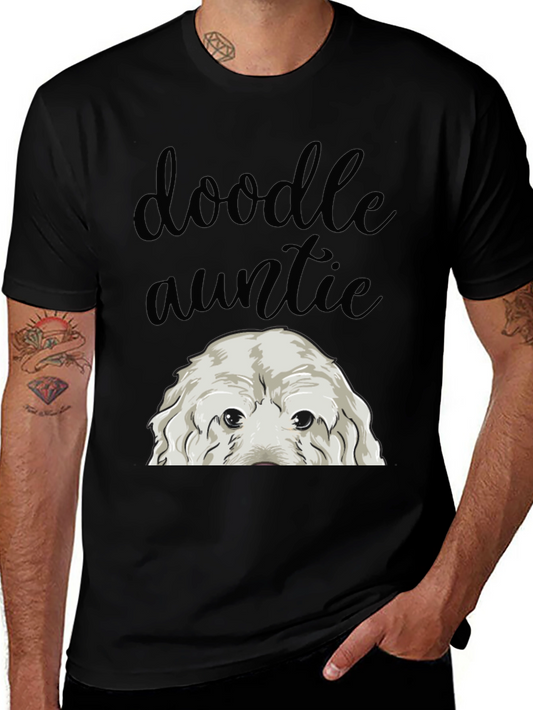 Doodle Auntie Dog Lover T-Shirt