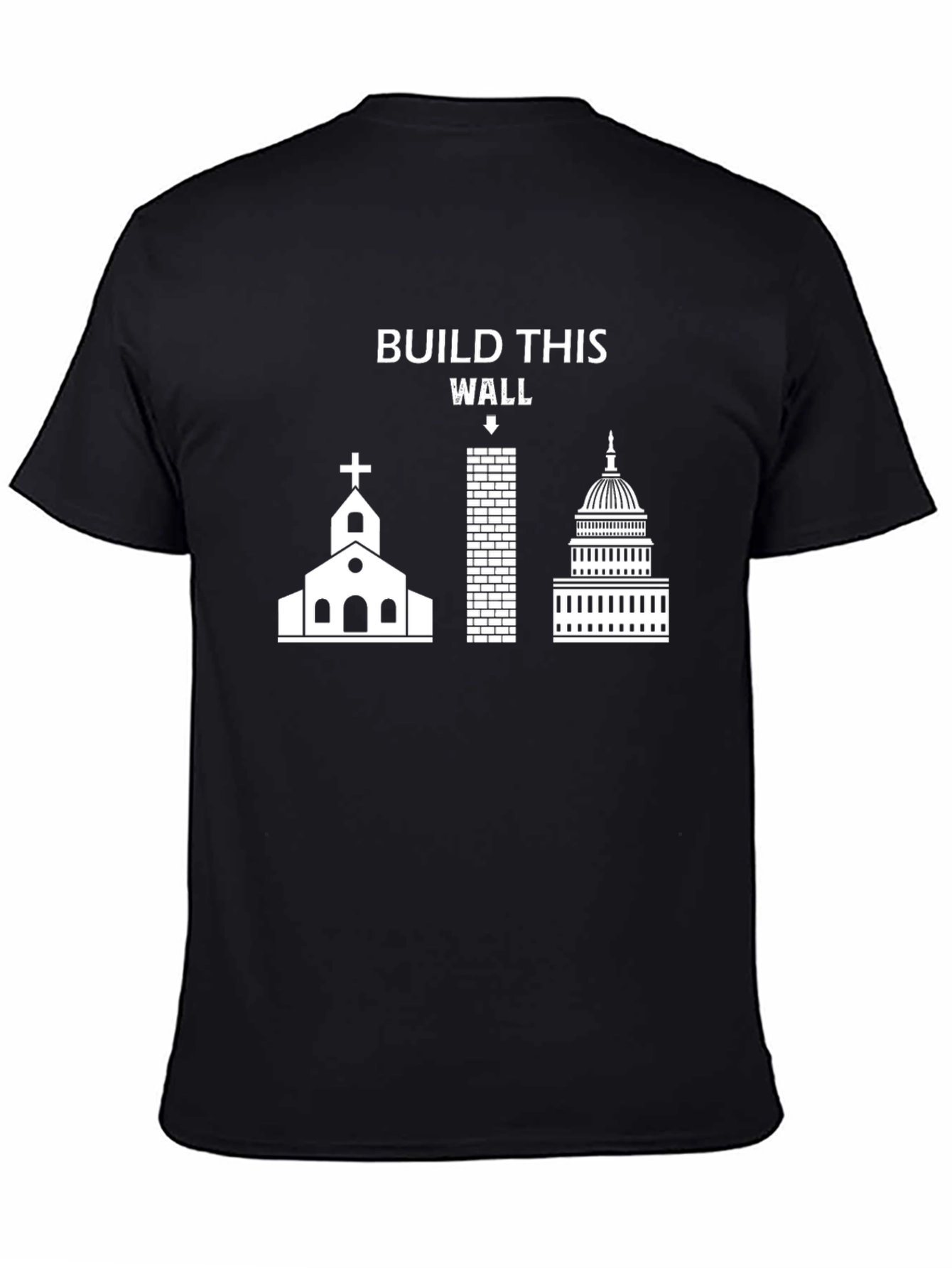 Build This Wall Graphic T-Shirt