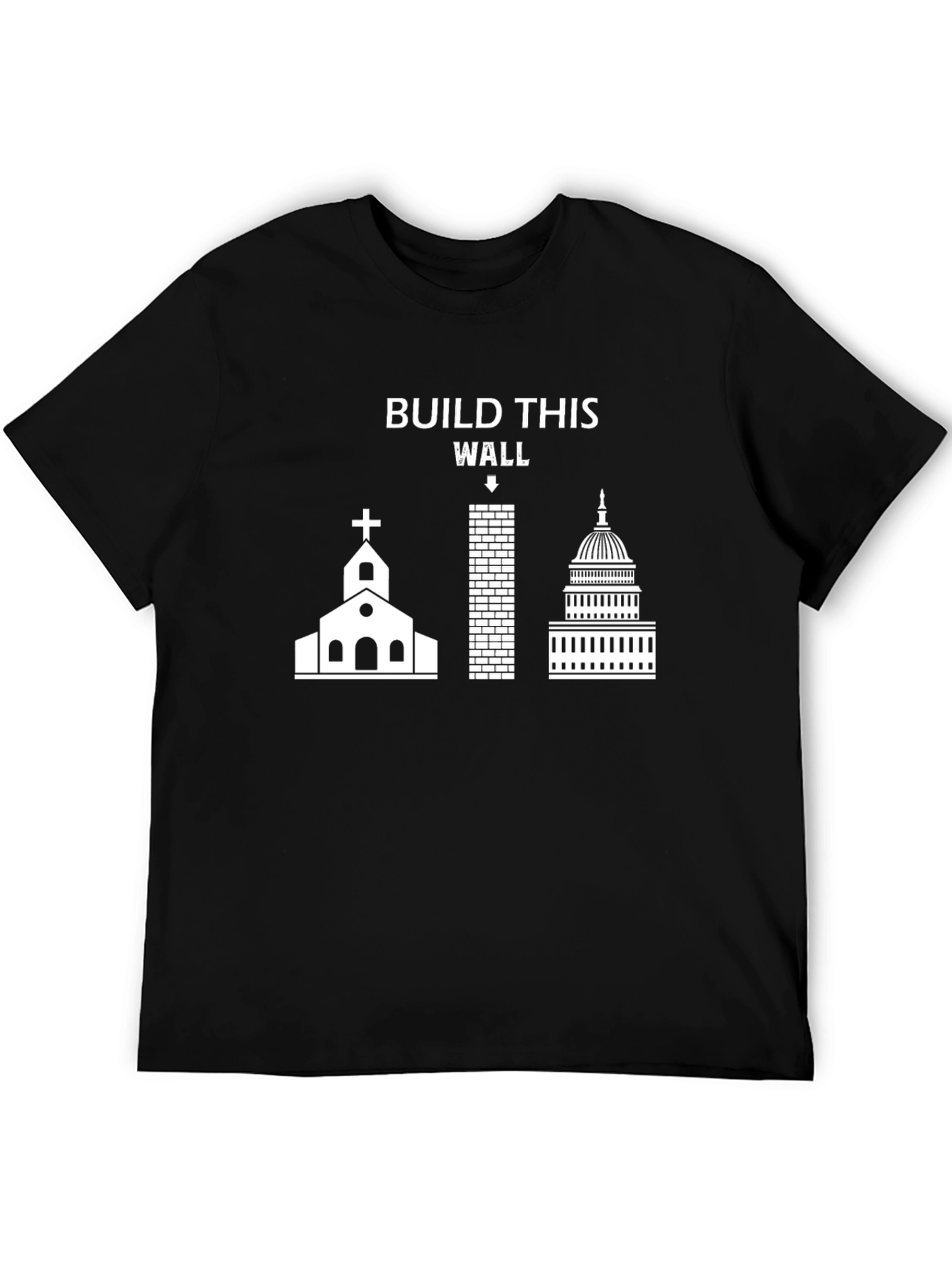 Build This Wall Graphic T-Shirt