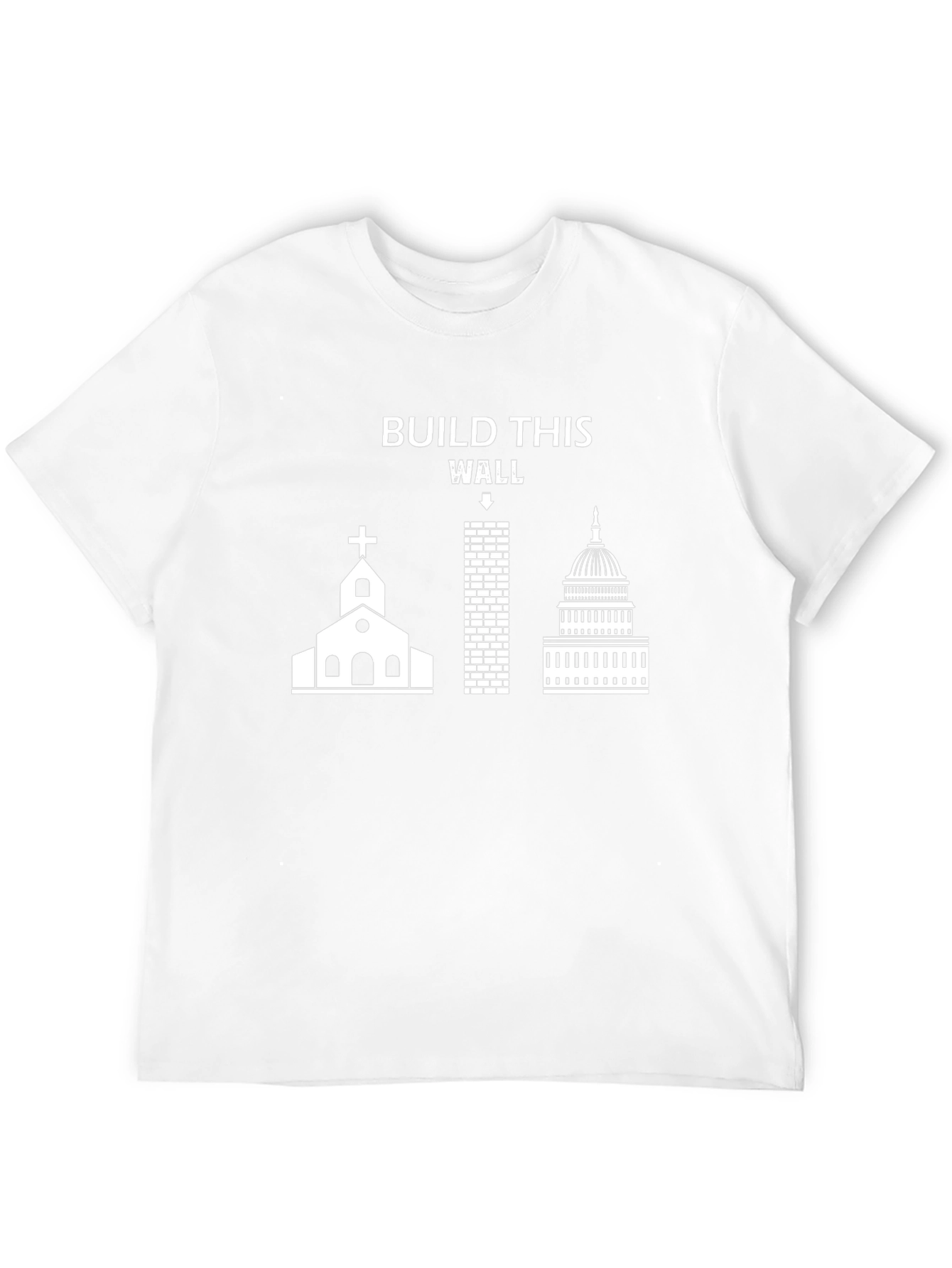 Build This Wall Graphic T-Shirt