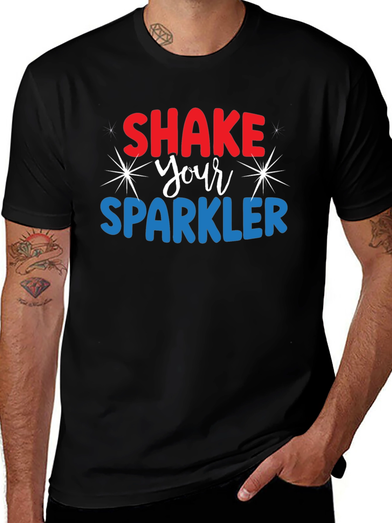Shake Your Sparkler Patriotic Graphic Tee