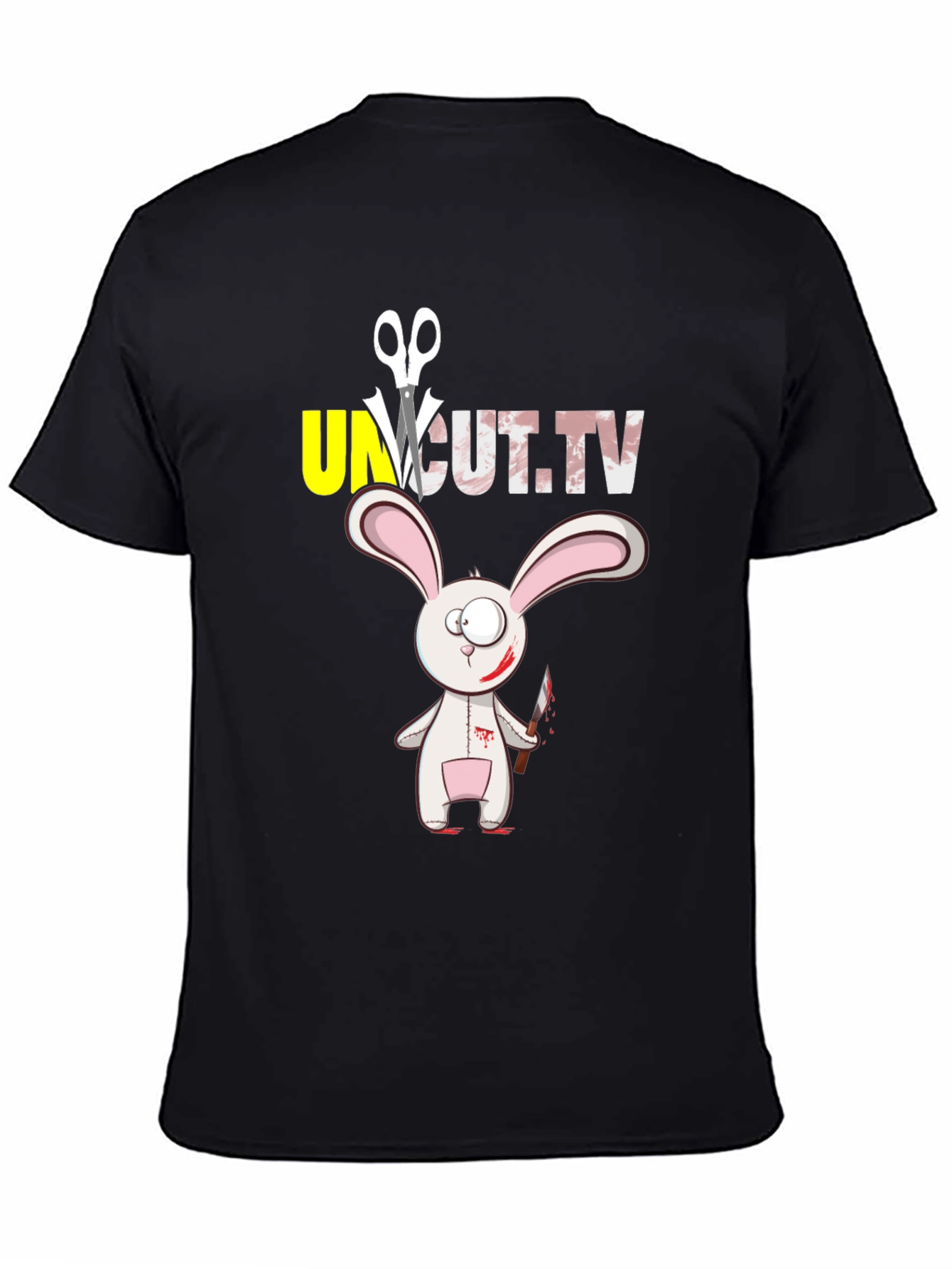 Uncut TV Rabbit Graphic T-Shirt