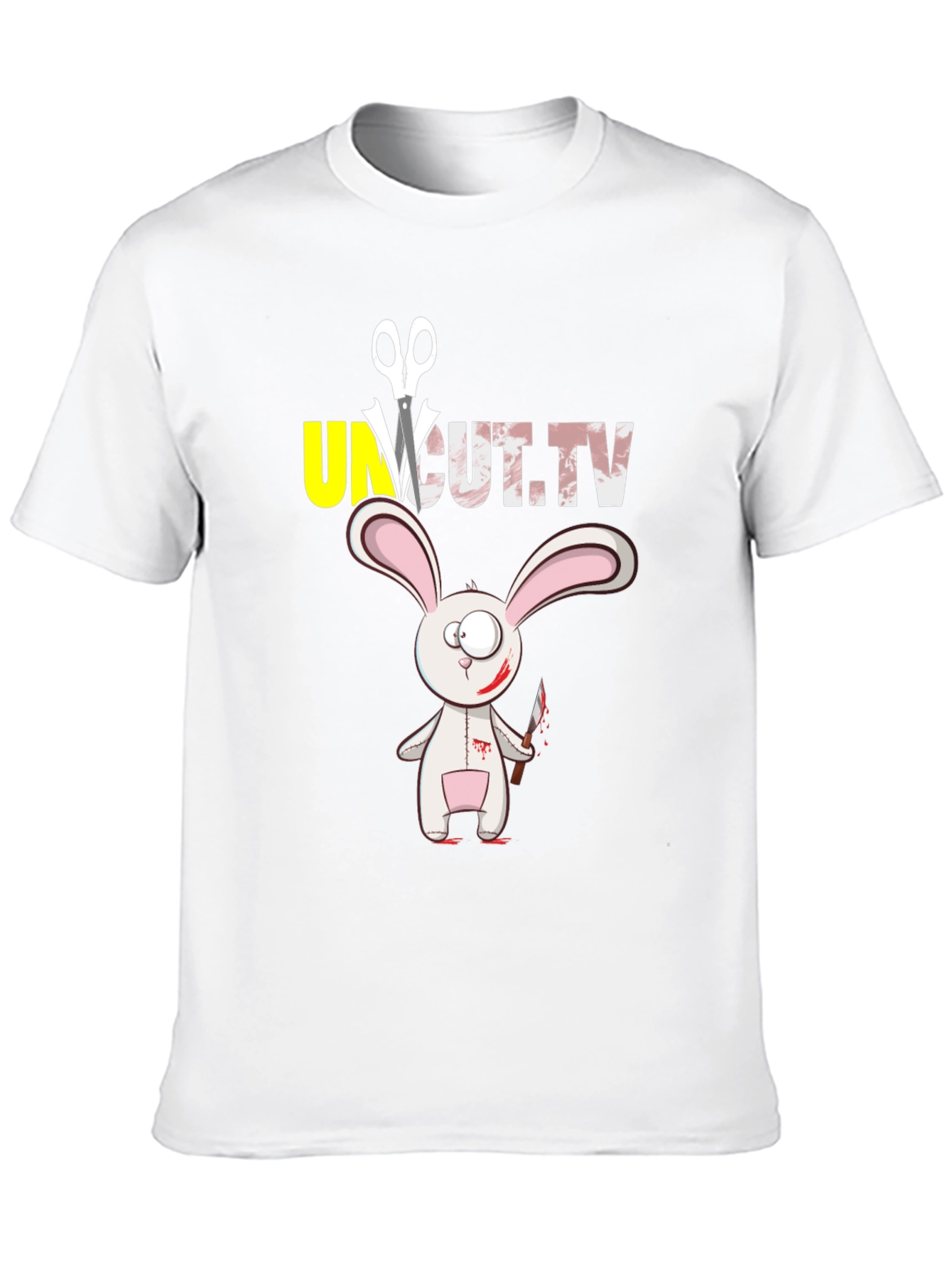 Uncut TV Rabbit Graphic T-Shirt