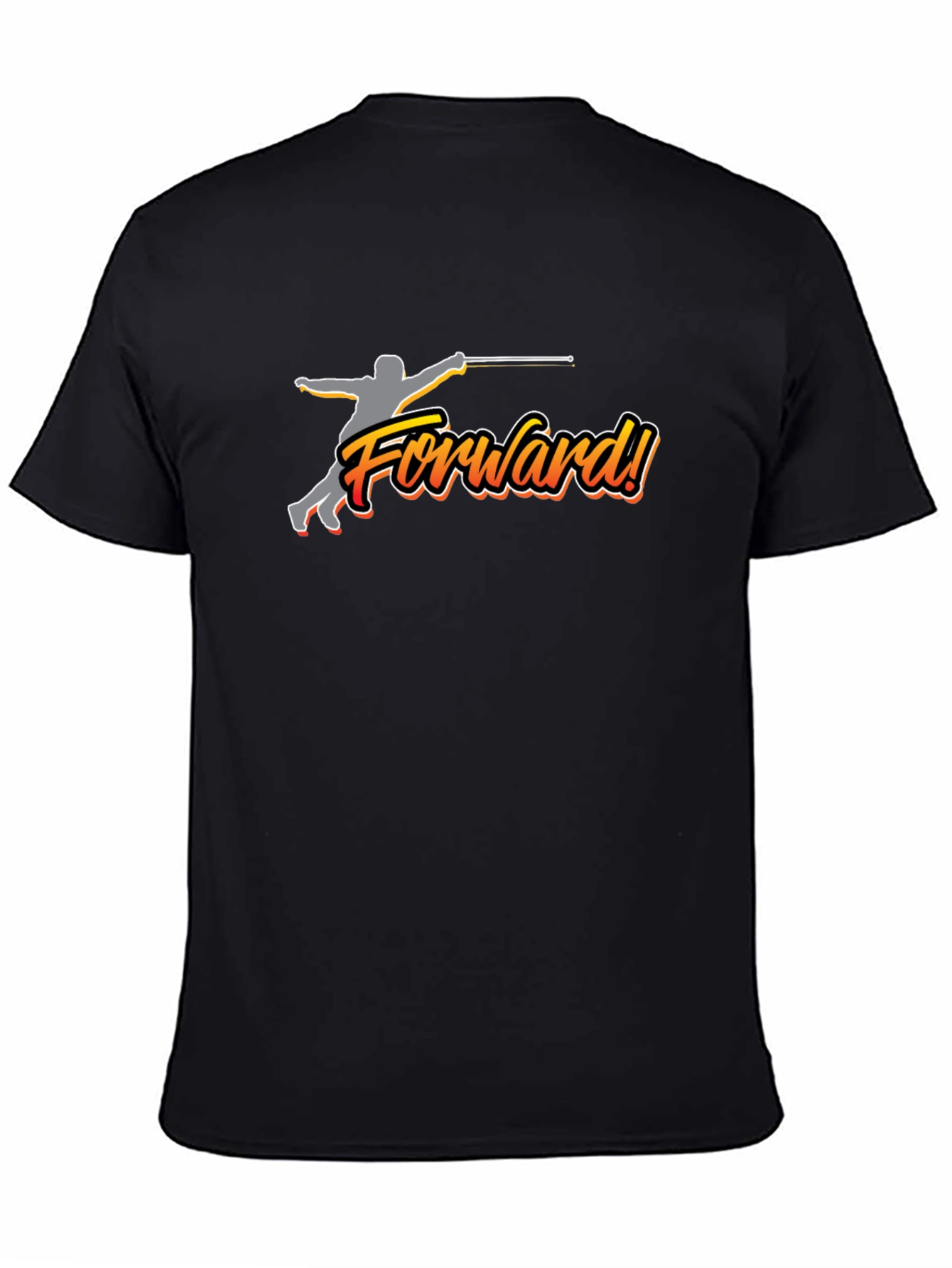 Forward! Fencing T-Shirt - Sporty Graphic Tee